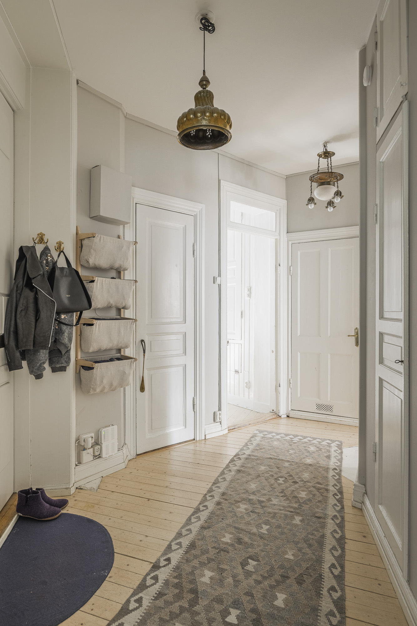 entrée décoration scandinave classique chic