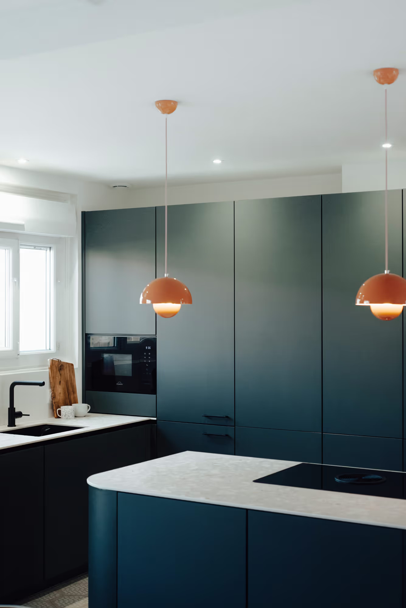cuisine ouverte décoration contemporaine Photo : © Audrey Boutrot cuisine ouverte décoration contemporaine Photo : © Audrey Boutrot