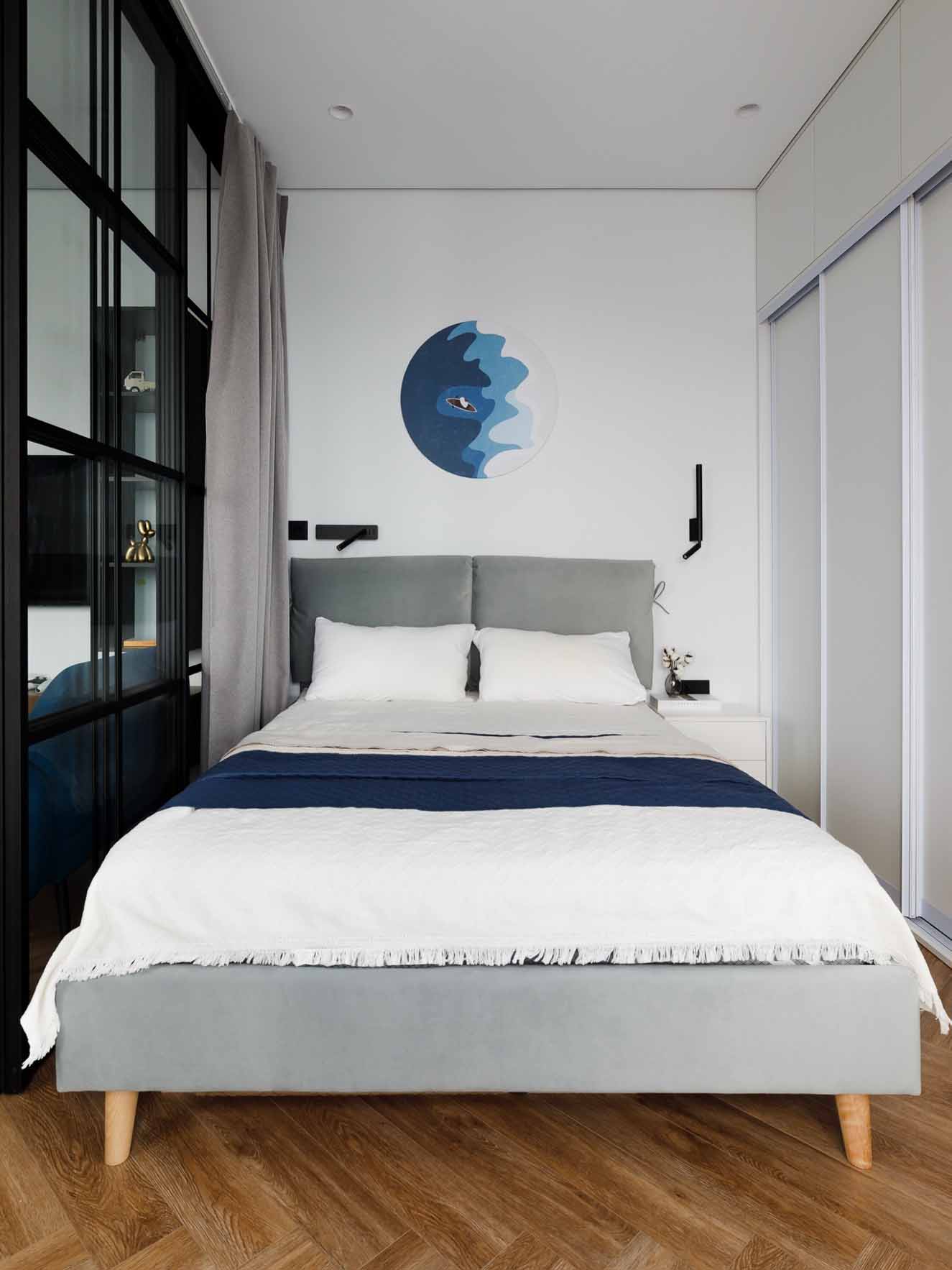 chambre moderne avec verrière studio 27m2 chambre moderne avec verrière studio 27m2