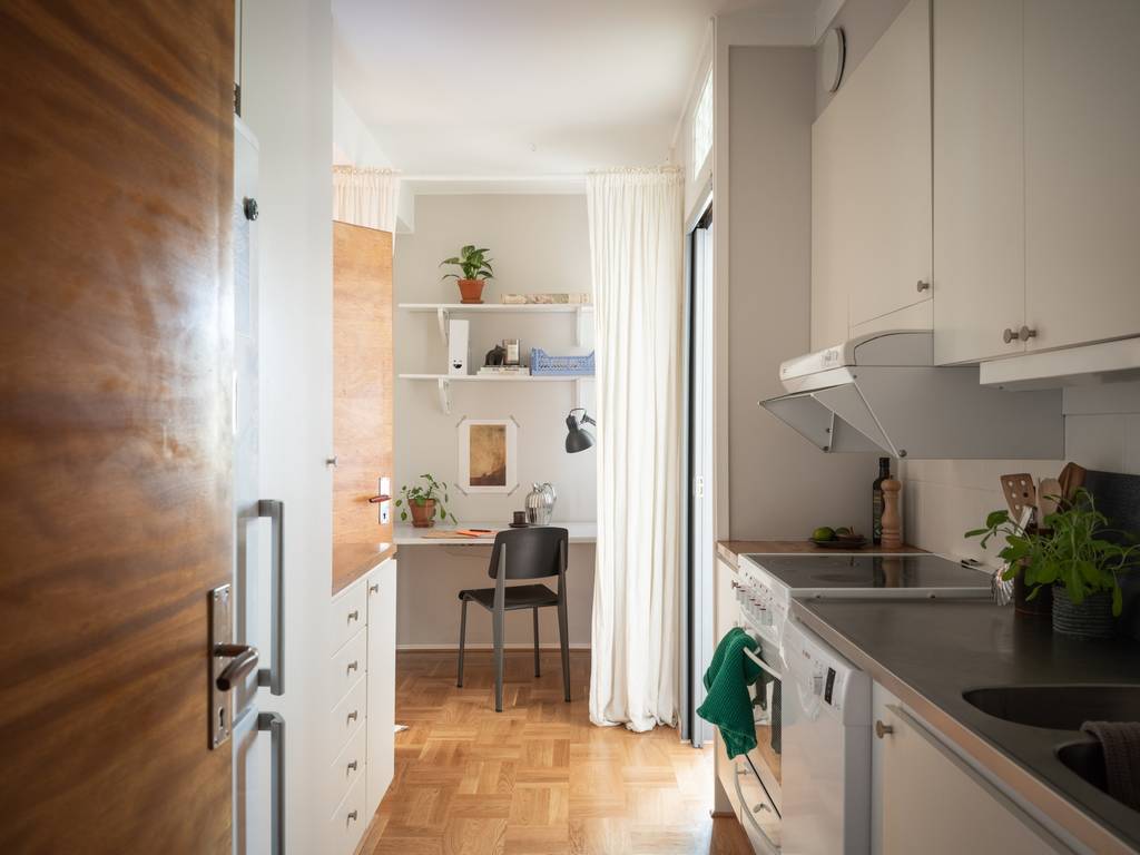 cuisine appartement 44m2 décoration mid-century modern cuisine appartement 44m2 décoration mid-century modern