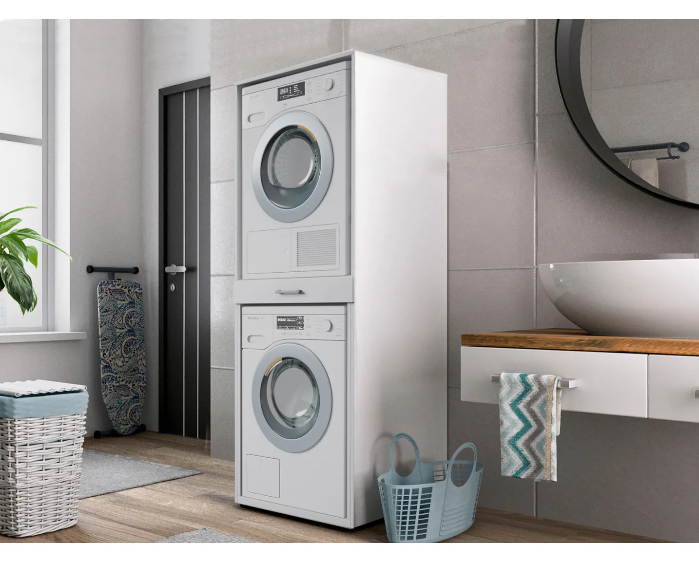 meuble buanderie