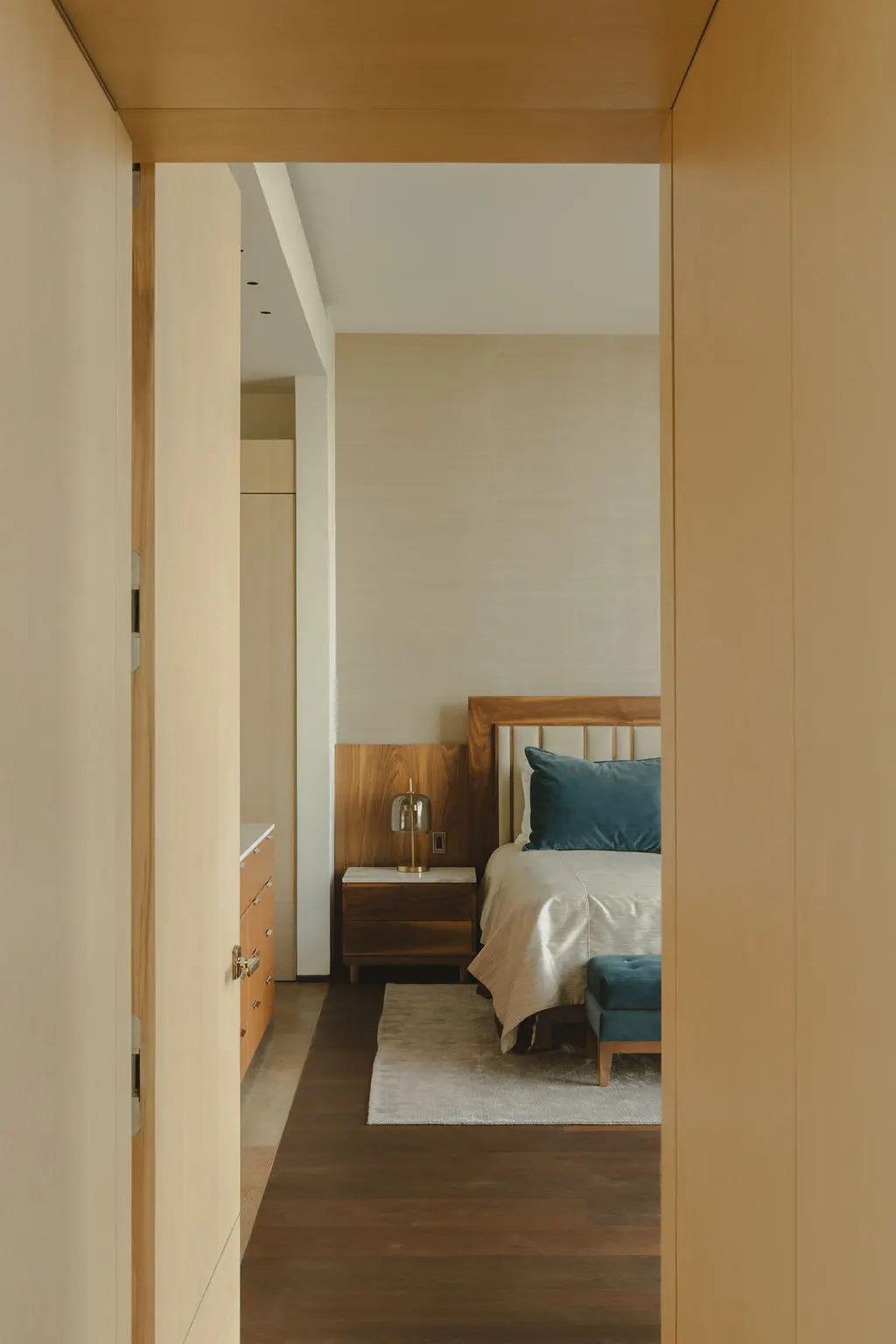 chambre appartement Mexico décoration contemporaine chambre appartement Mexico décoration contemporaine