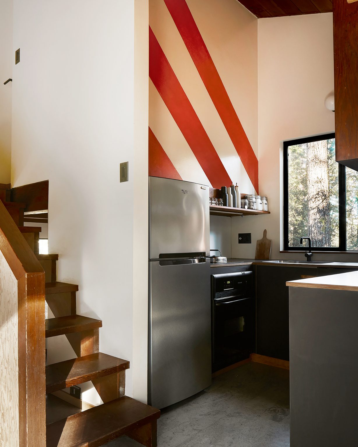 petite cuisine maison en bois Mini-Mod n°3 à Sea Ranch