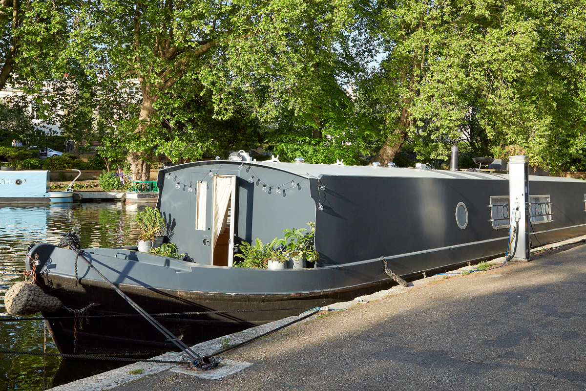 péniche aménagée à Little Venice Londres