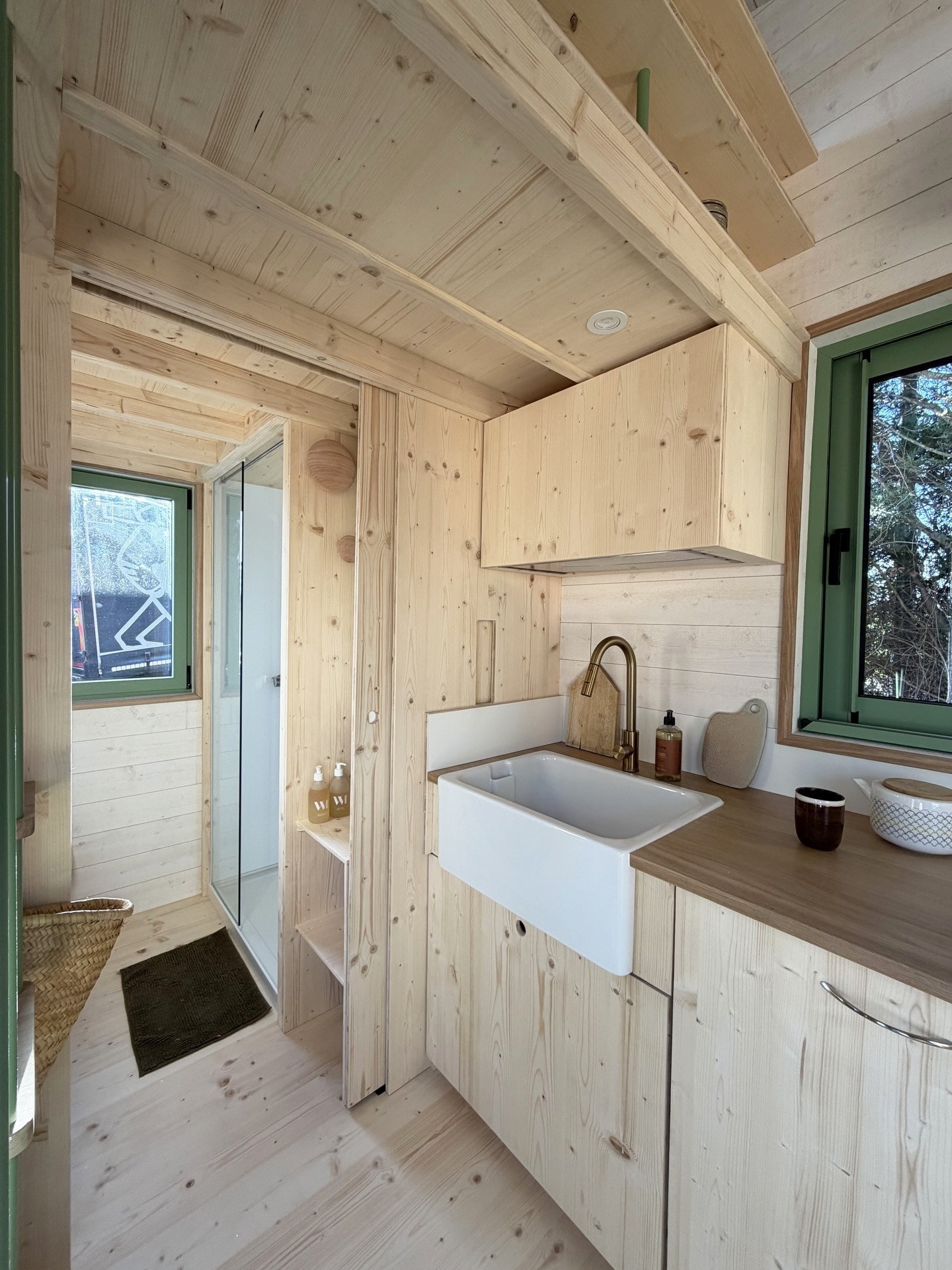 tiny house française pour 4 avec mezzanine