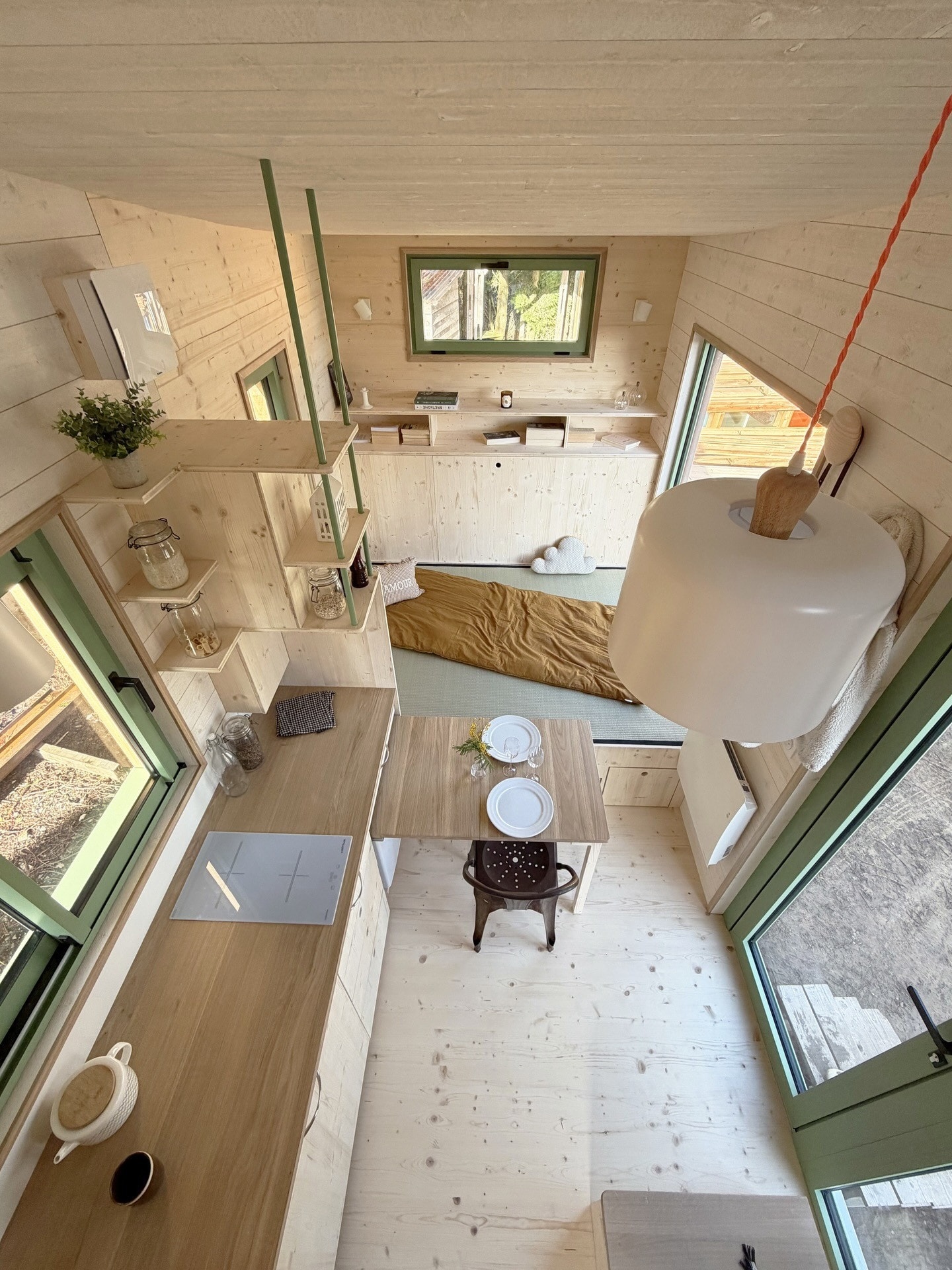 tiny house française pour 4 avec mezzanine