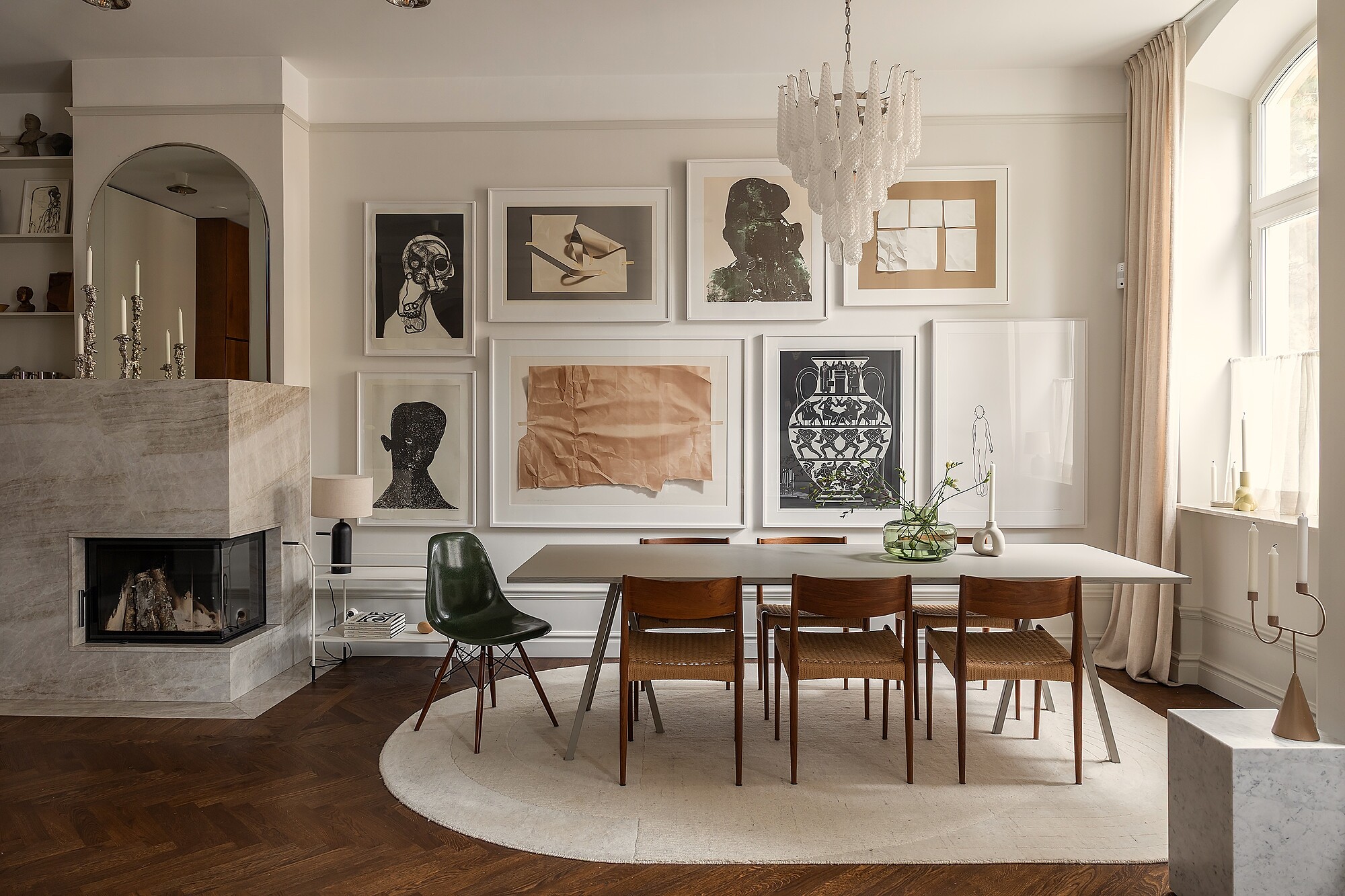 Une maison de ville au charme scandinave et à la rénovation élégante