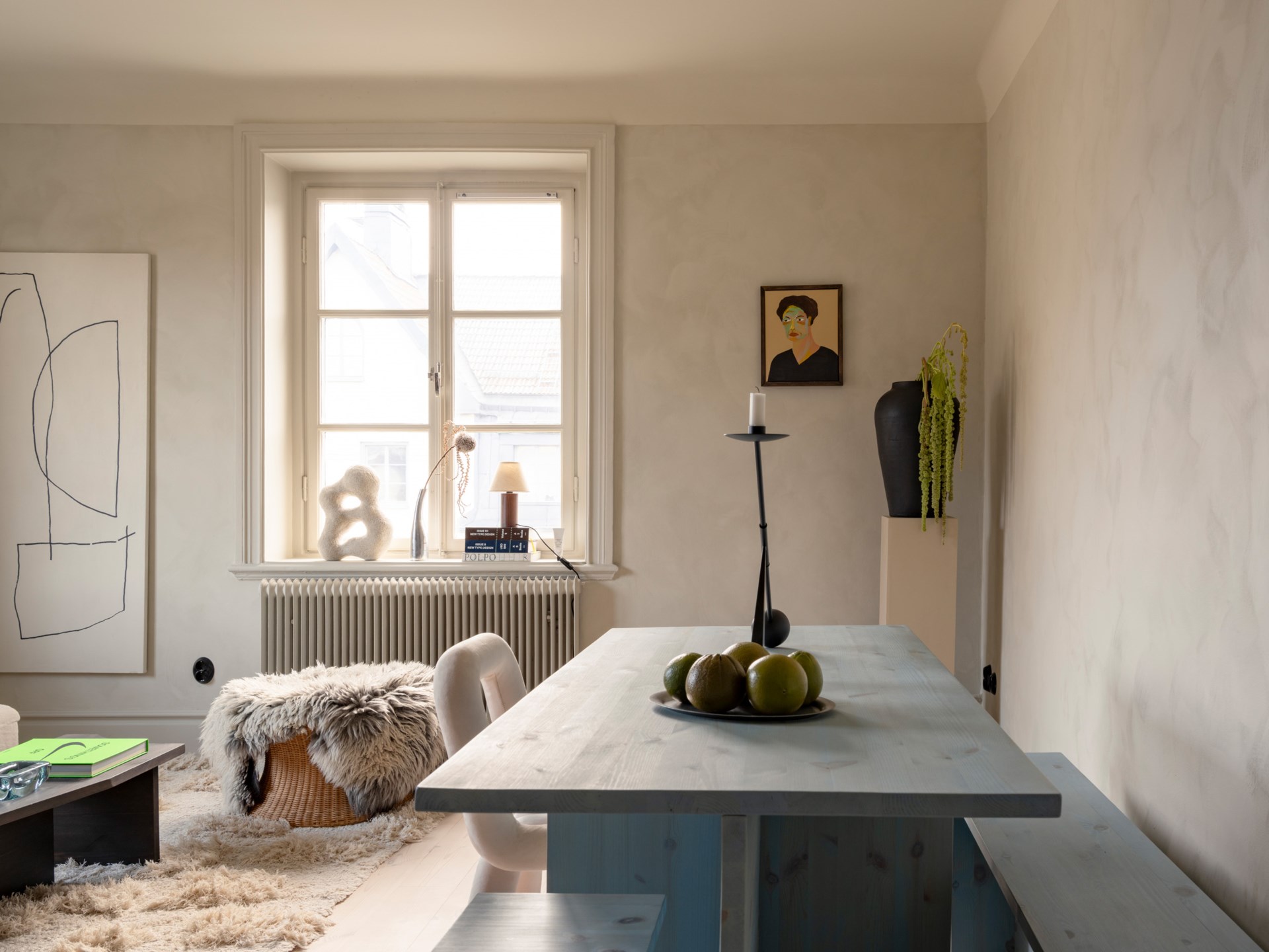 salon et salle à manger appartement deux-pièces de 46m2 décoration scandinave salon et salle à manger appartement deux-pièces de 46m2 décoration scandinave