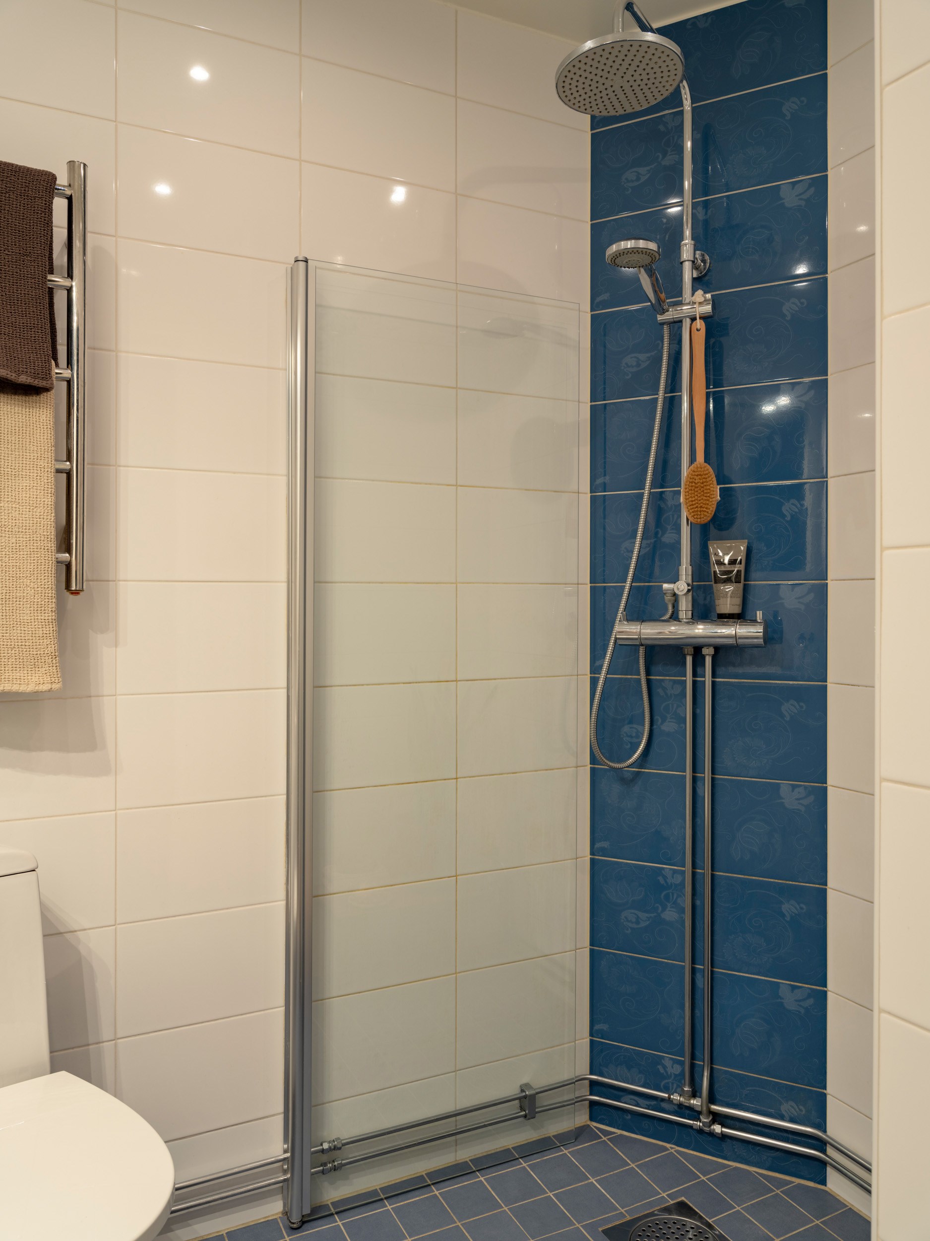 salle de bain appartement deux-pièces de 46m2 décoration scandinave salle de bain appartement deux-pièces de 46m2 décoration scandinave