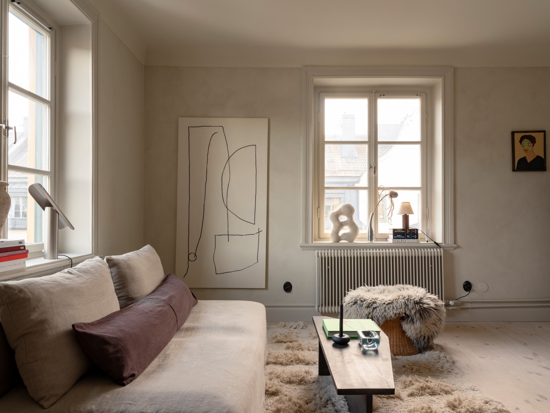 salon appartement deux-pièces de 46m2 décoration scandinave salon appartement deux-pièces de 46m2 décoration scandinave
