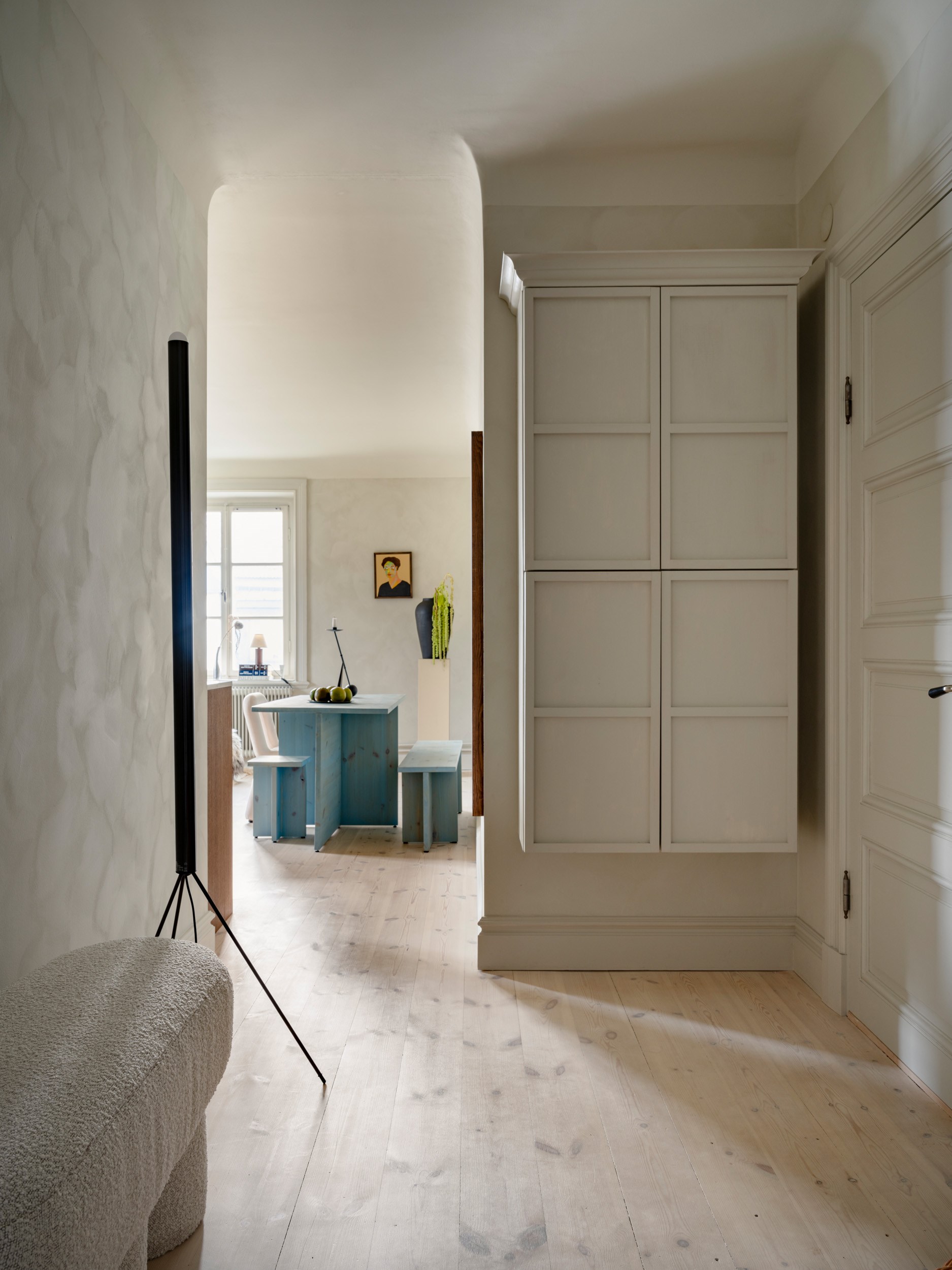 entrée appartement deux-pièces de 46m2 décoration scandinave entrée appartement deux-pièces de 46m2 décoration scandinave