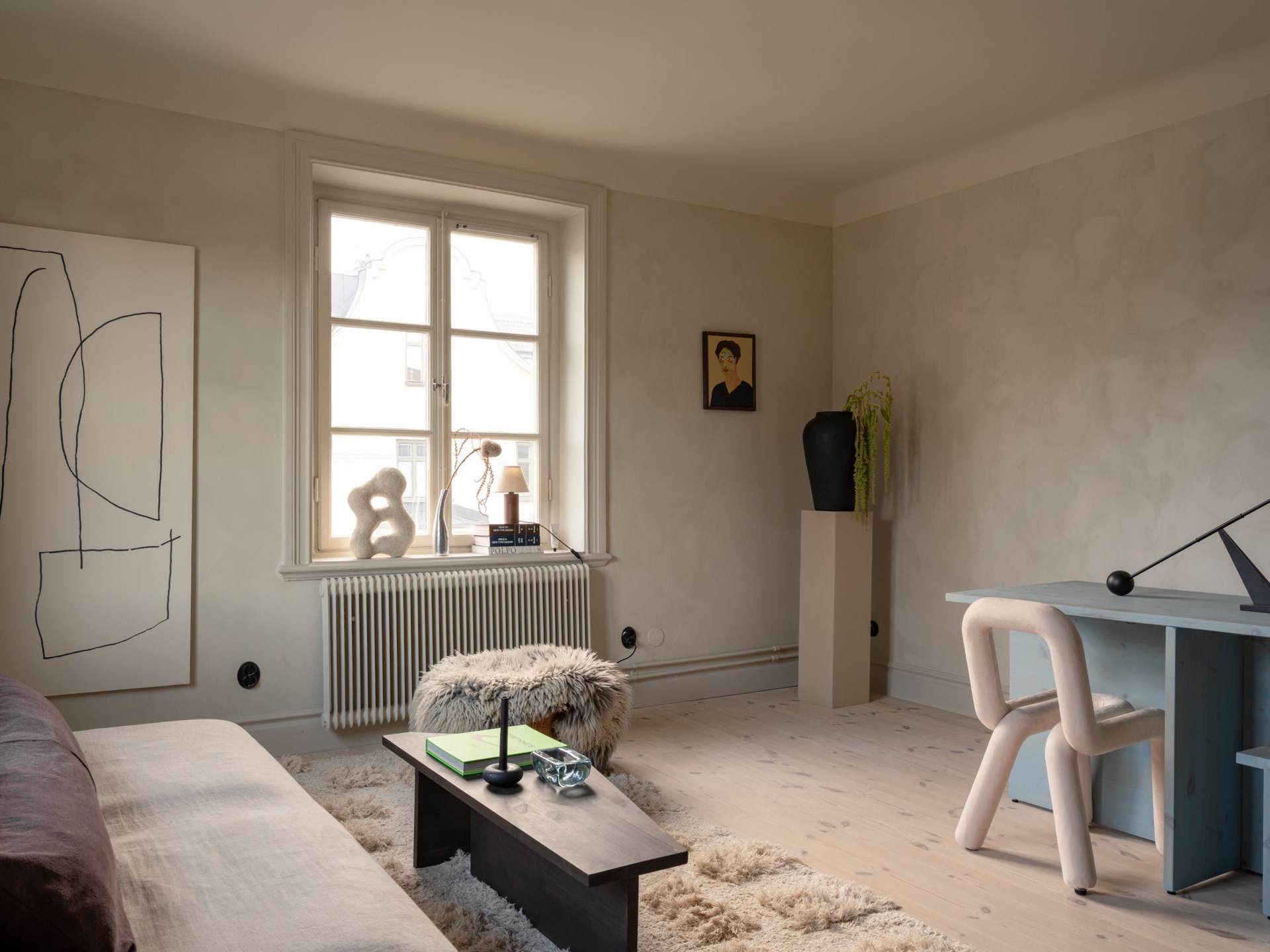 salon et salle à manger appartement deux-pièces de 46m2 décoration scandinave salon et salle à manger appartement deux-pièces de 46m2 décoration scandinave