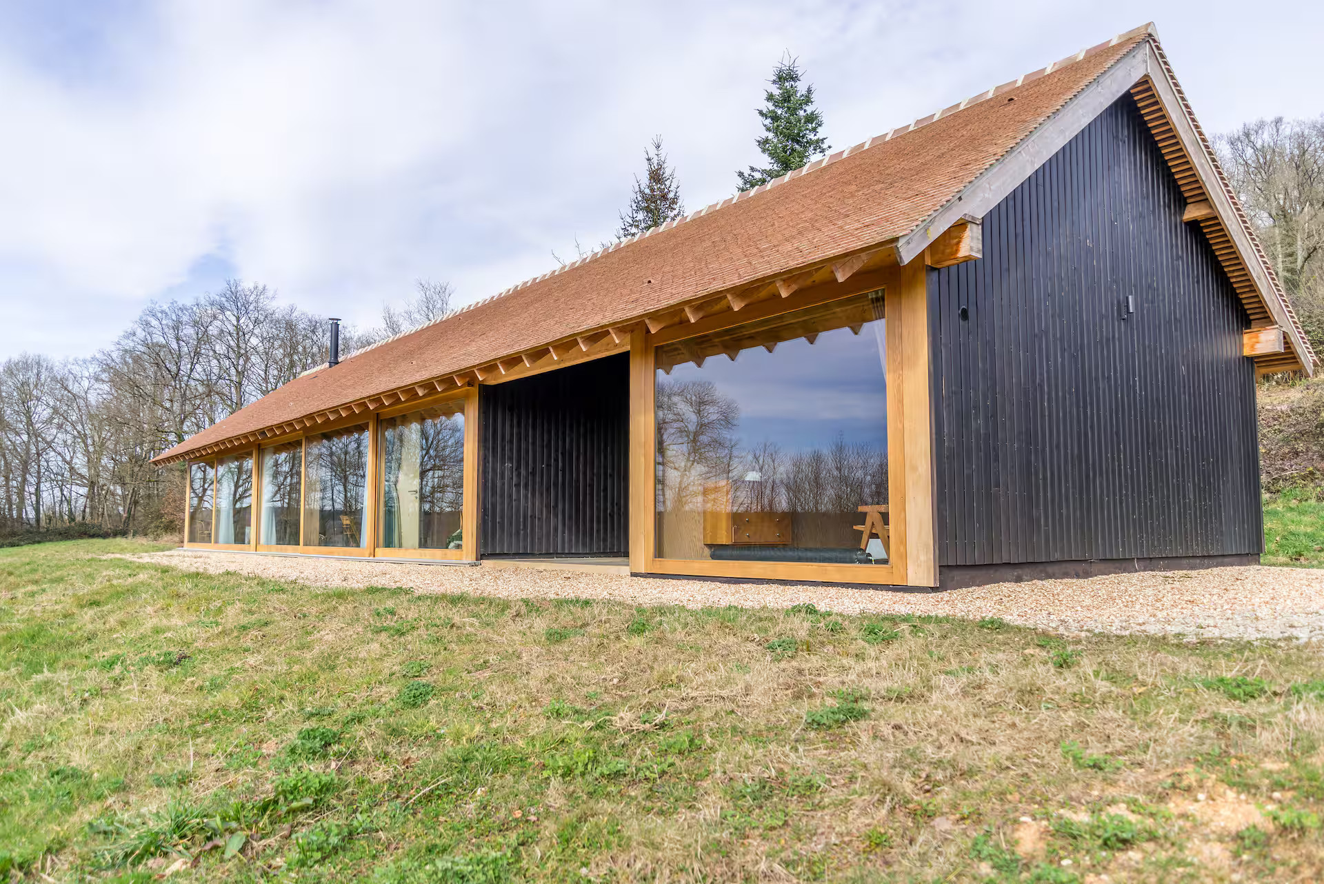 Une maison d’architecte dans le Perche pour une immersion totale dans la nature