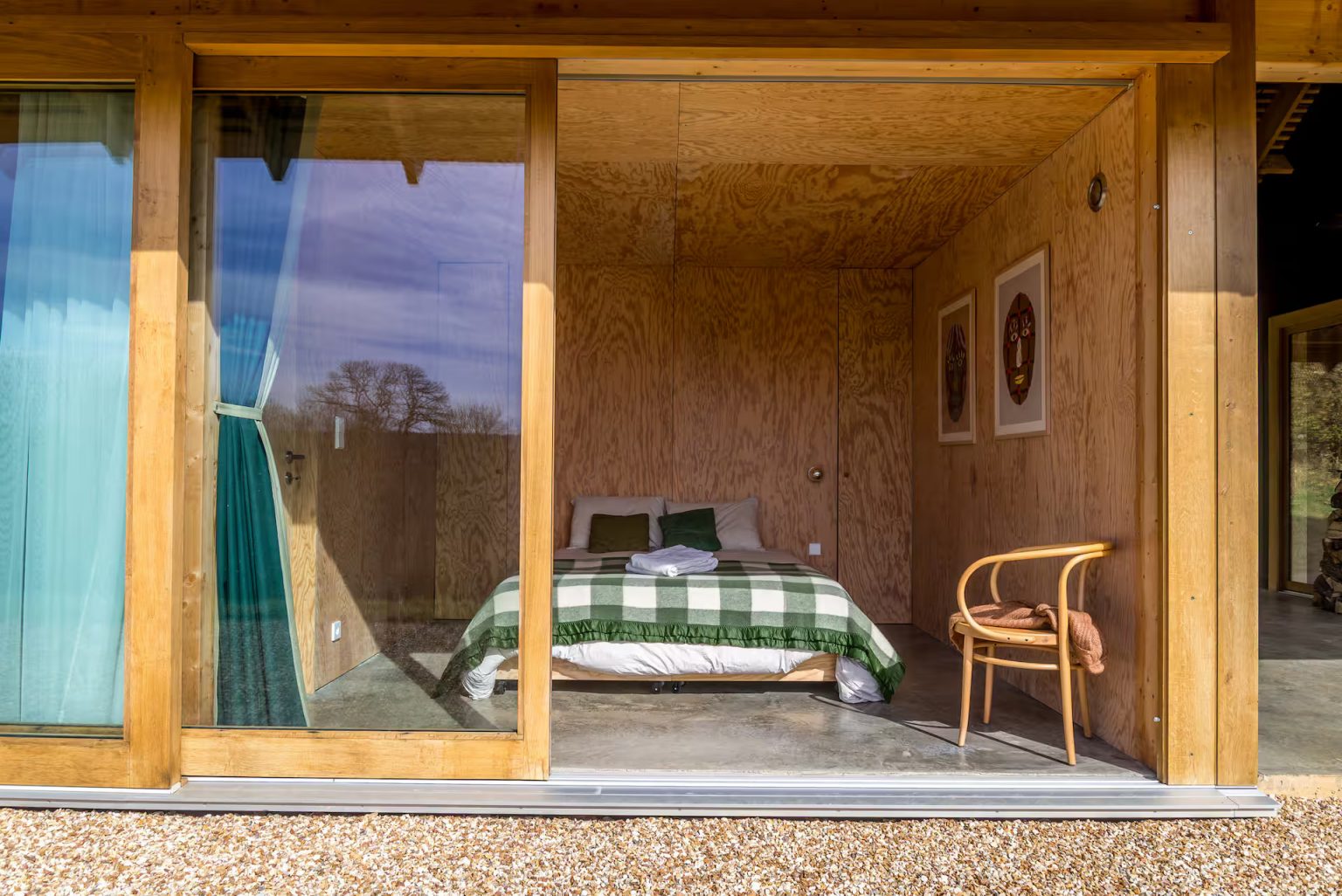 maison bois décoration contemporaine maison d'architecte éco responsable dans le Perche 