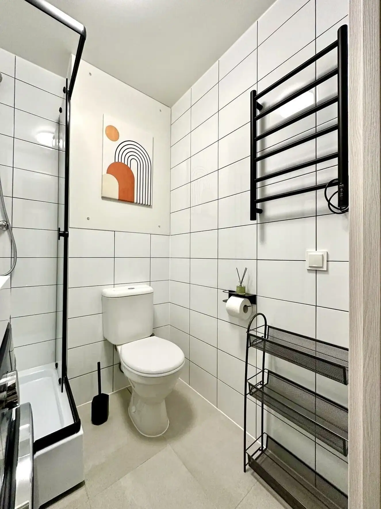 white bathroom