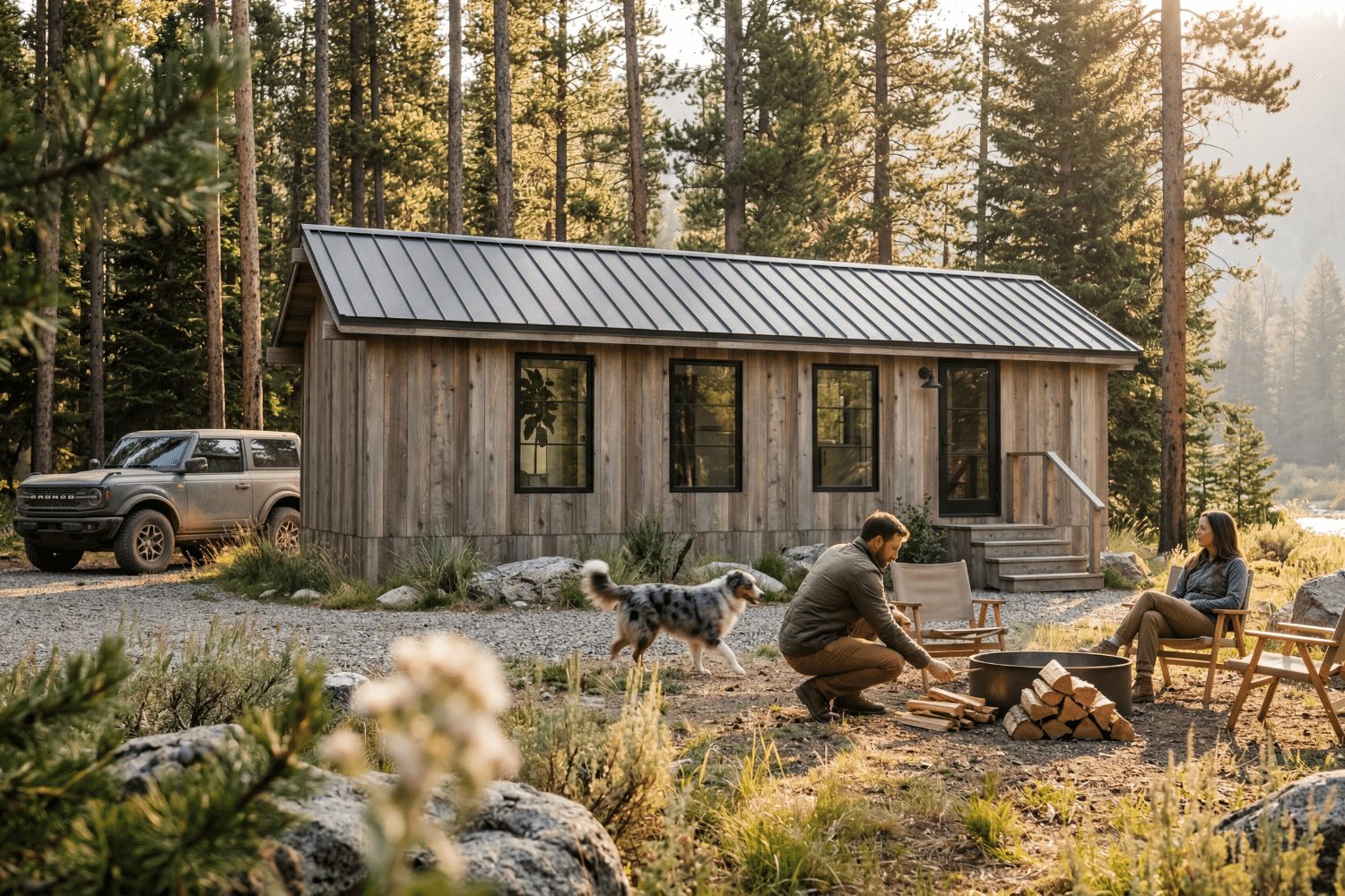 384 sq.ft. wooden cabin The Kodiak by Zook Cabins 384 sq.ft. wooden cabin The Kodiak by Zook Cabins