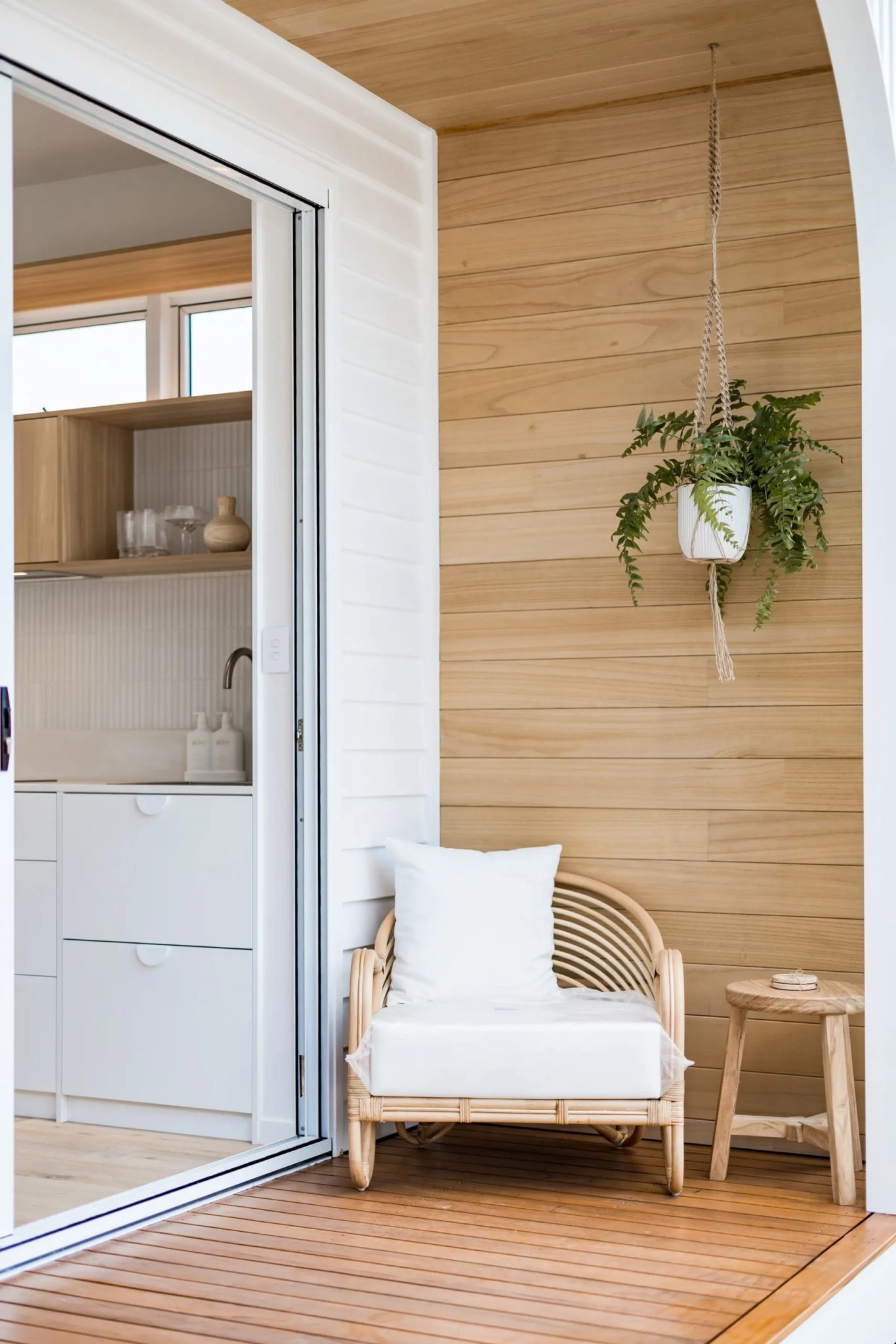 terrasse petite maison 56m2 Whitsunday par Arcopod