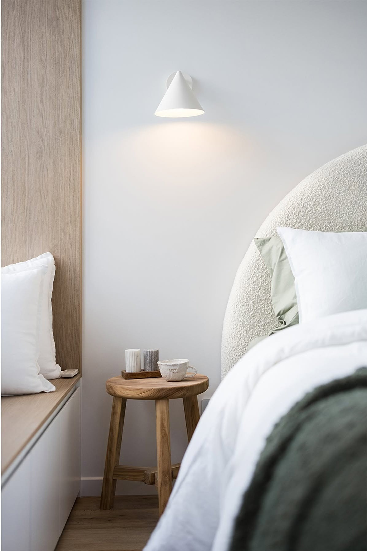 chambre décoration naturelle petite maison 56m2 Whitsunday par Arcopod