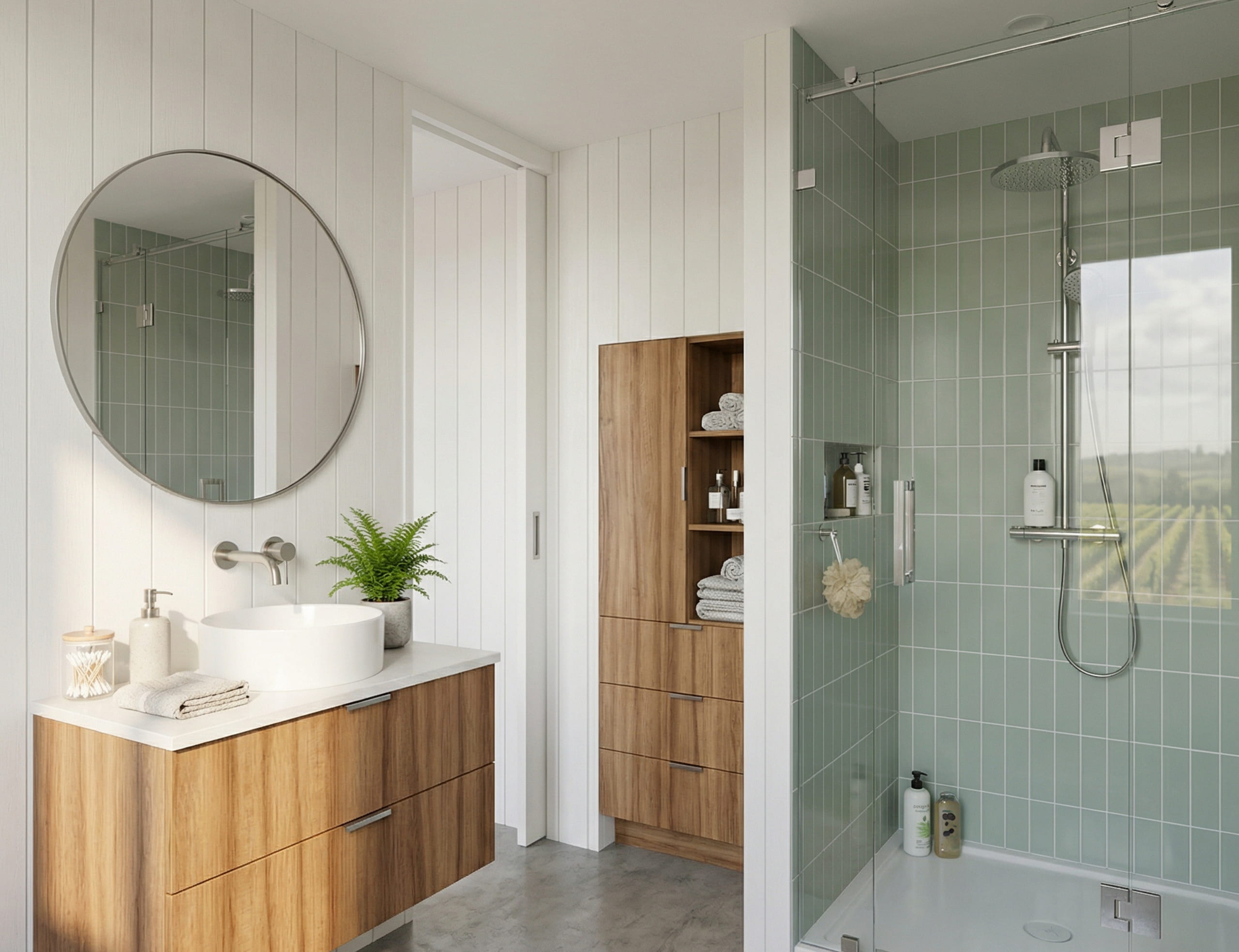 salle de bain tiny house 30m2 Mc Laren par Aspire Tiny Homes salle de bain tiny house 30m2 Mc Laren par Aspire Tiny Homes