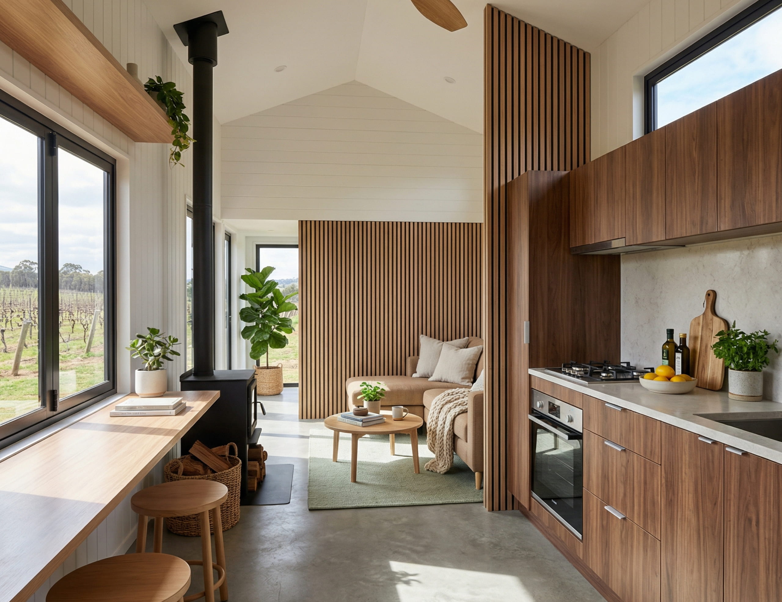 Cette luxueuse tiny house de 30m2 donne envie de réduire sa maison