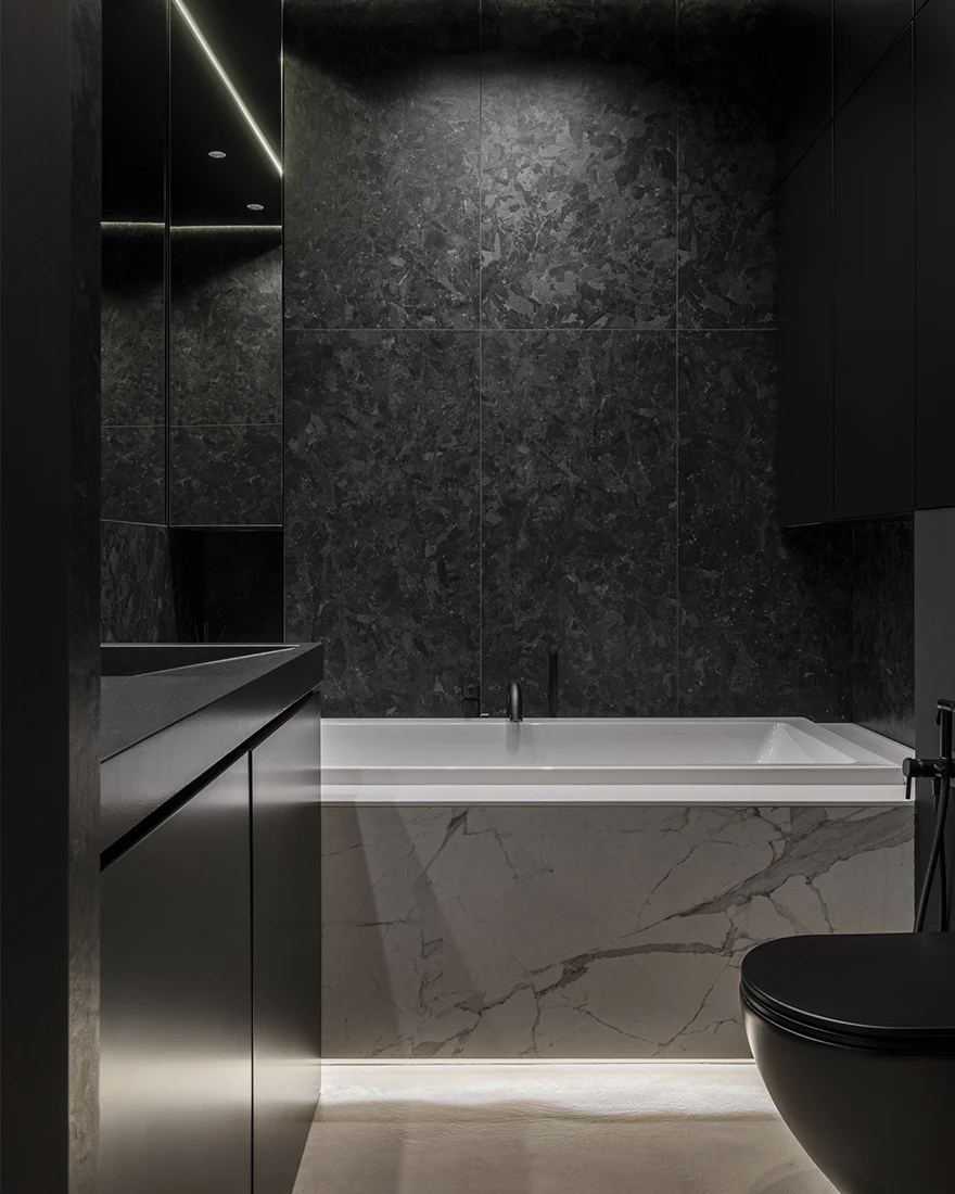 salle de bain petit appartement studio 35m2 noir et blanc design salle de bain petit appartement studio 35m2 noir et blanc design