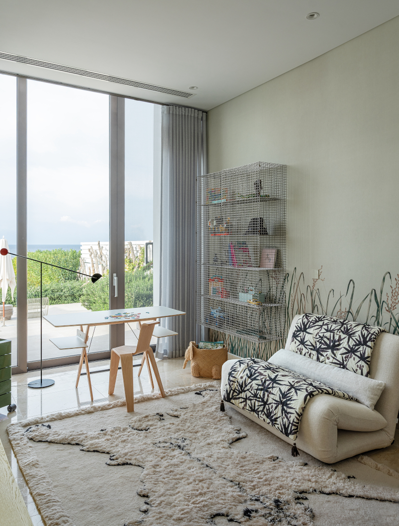 chambre vue mer maison contemporaine décoration design chambre vue mer maison contemporaine décoration design