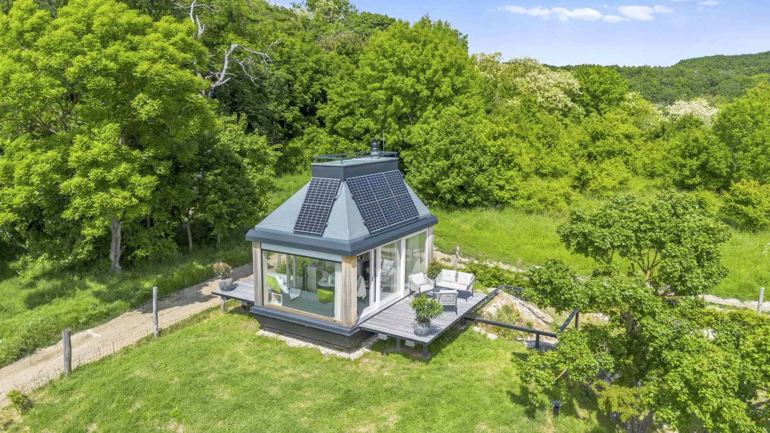 mini maison de 20m2 Cabin Devín par Ark-Shelter