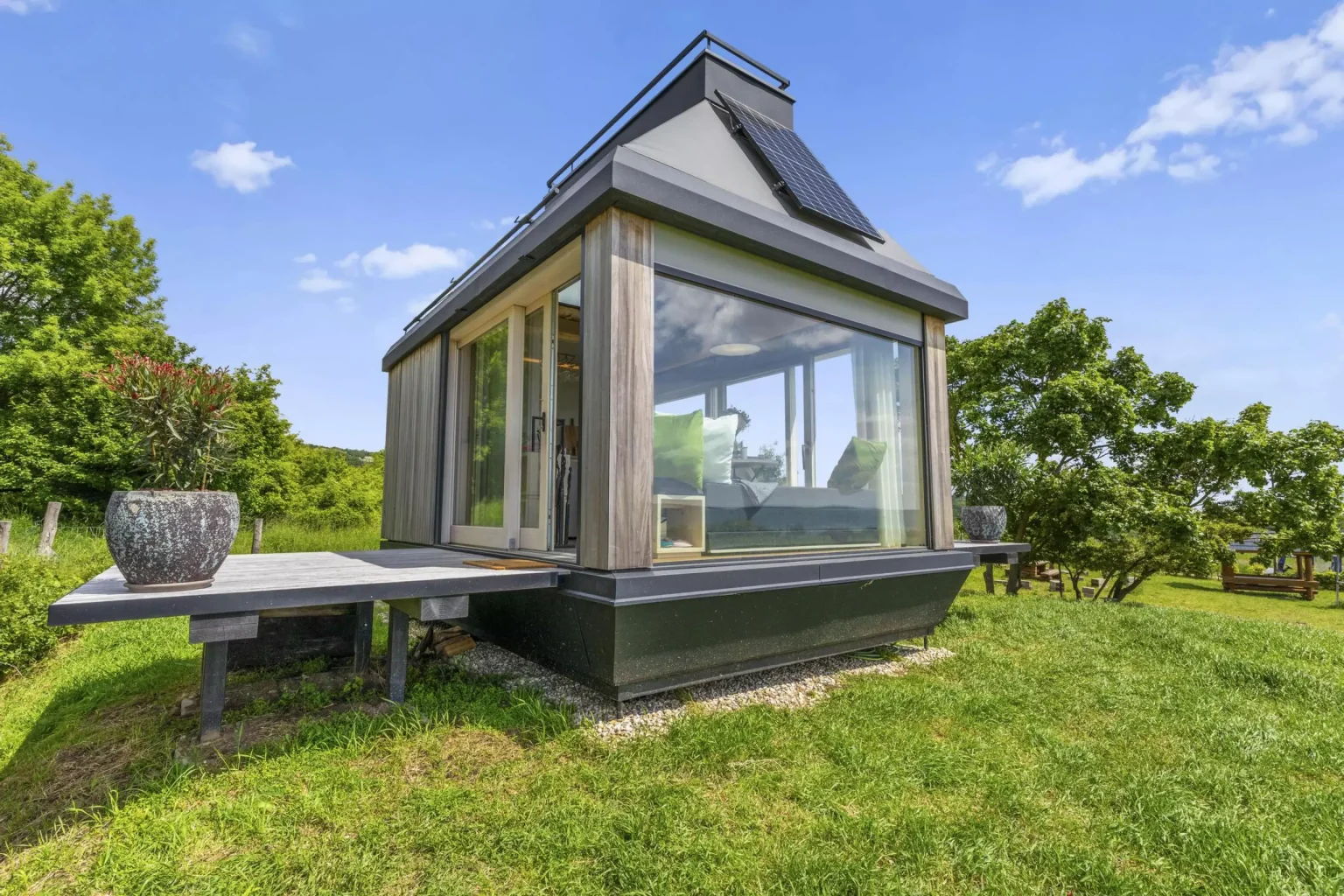 mini maison de 20m2 Cabin Devín par Ark-Shelter