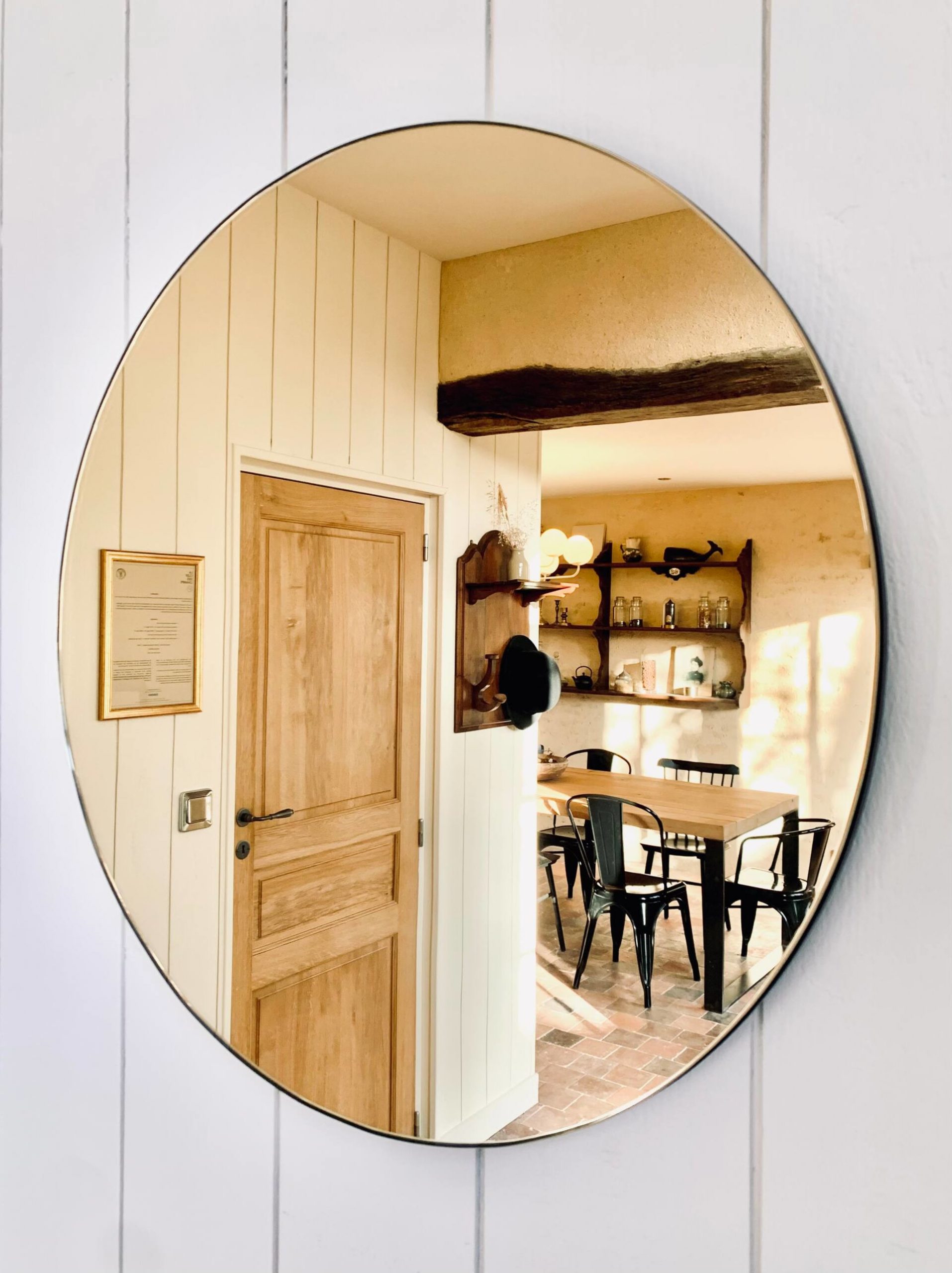 dining room house in the Perche countryside France La Clef des Champs 