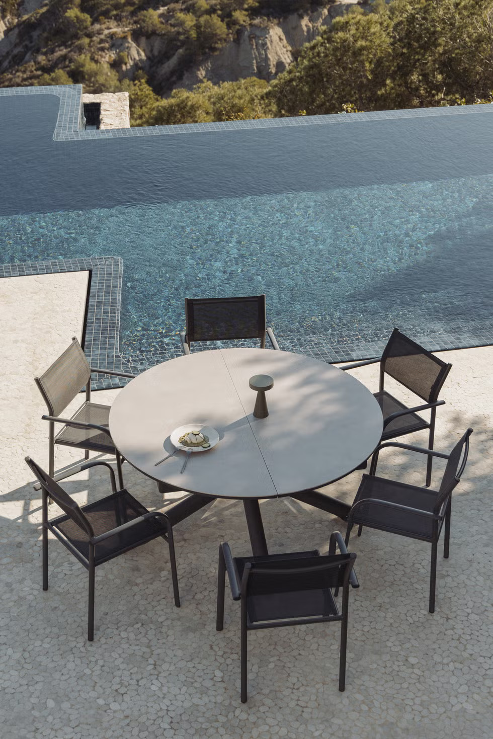 terrace with swimming pool terrace with swimming pool