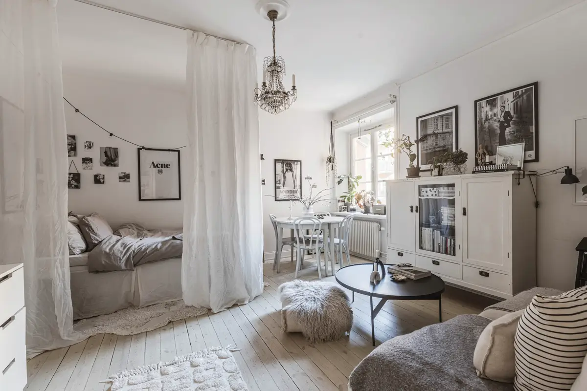 27m2 et zéro perte de place : le studio qui bluffe