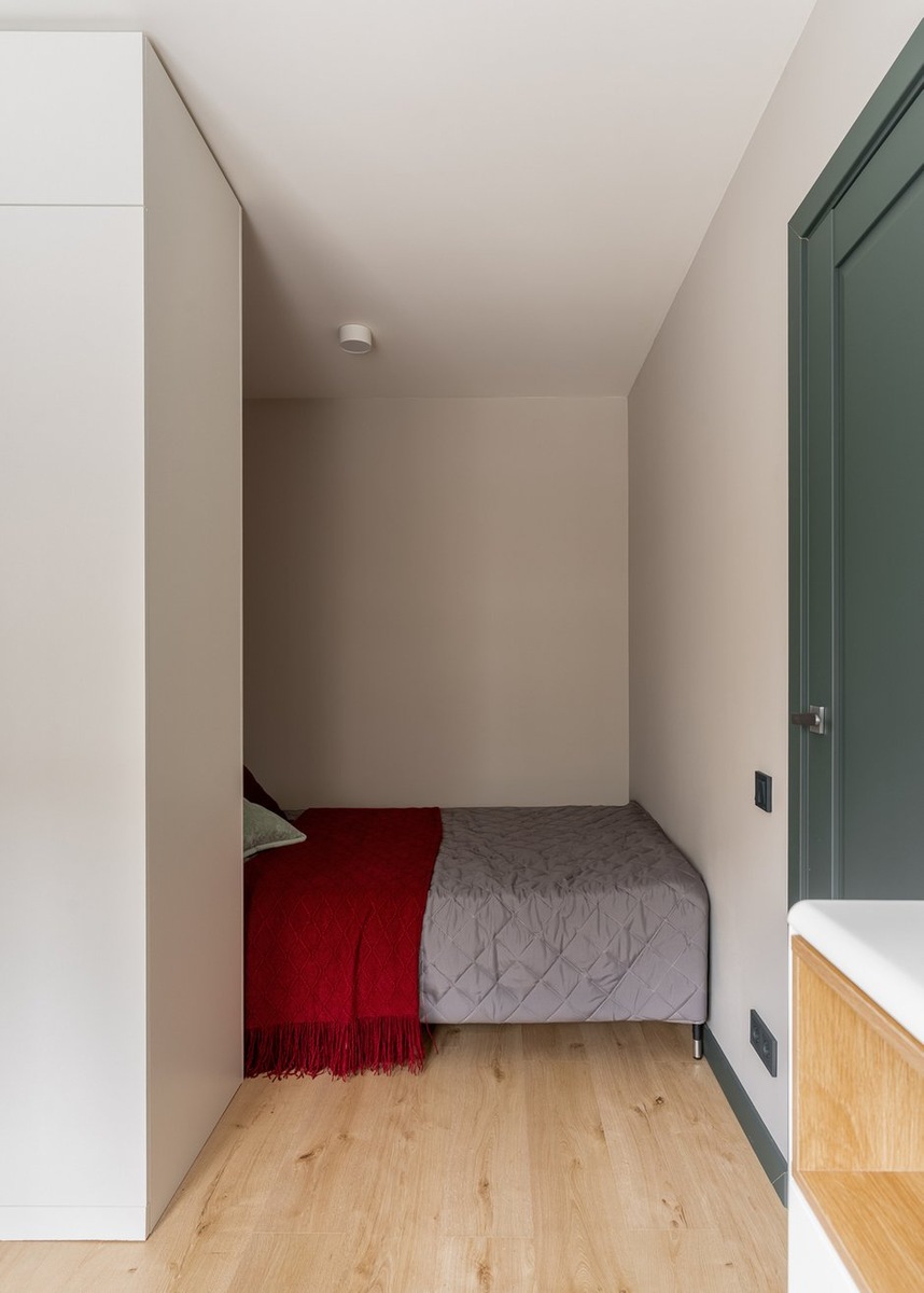 chambre avec alcôve studio 19m2 optimisé décoration contemporaine chambre avec alcôve studio 19m2 optimisé décoration contemporaine
