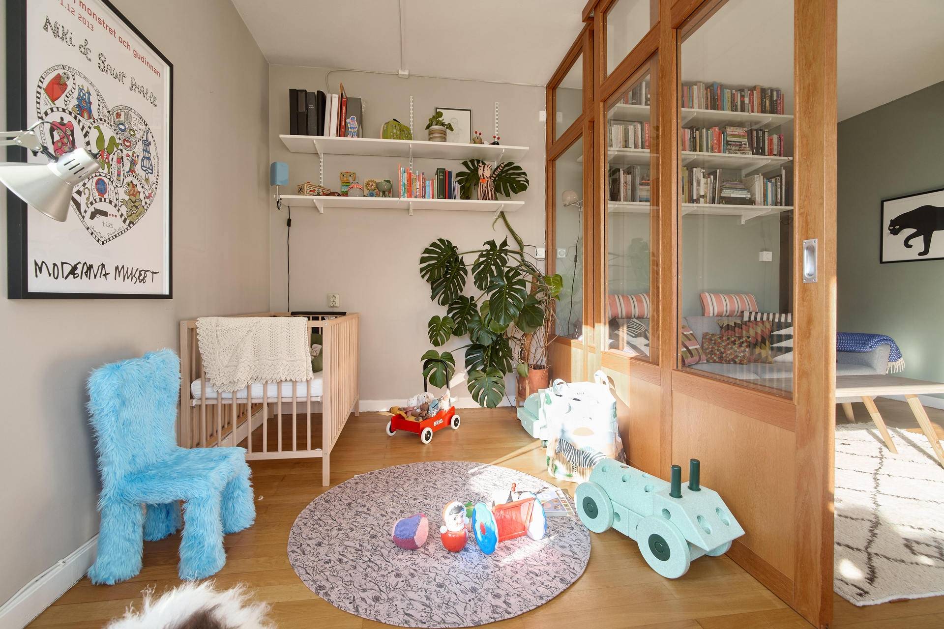 chambre enfant avec verrière bois décoration scandinave et vintage chambre enfant avec verrière bois décoration scandinave et vintage