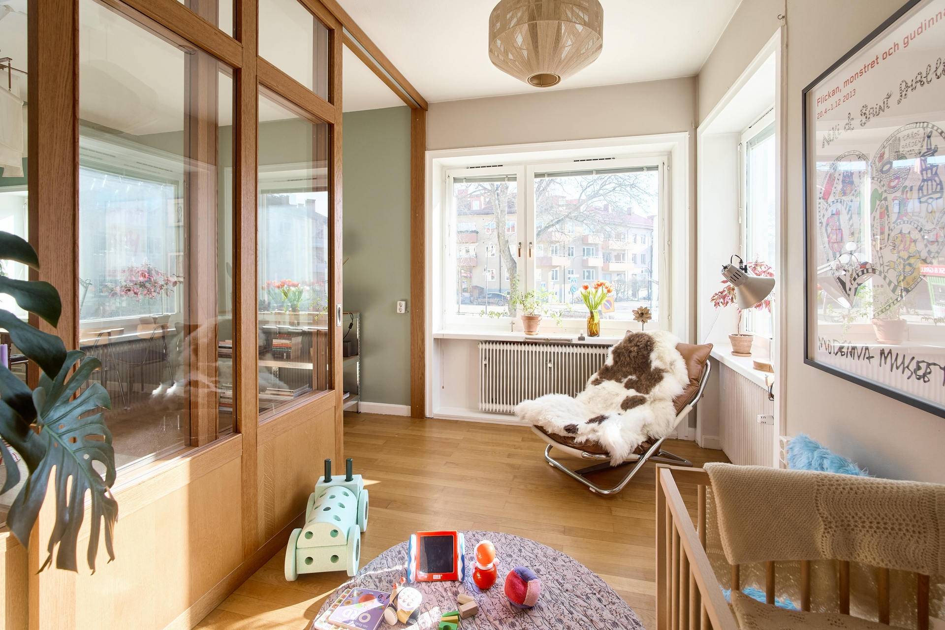 chambre enfant avec verrière bois décoration scandinave et vintage chambre enfant avec verrière bois décoration scandinave et vintage