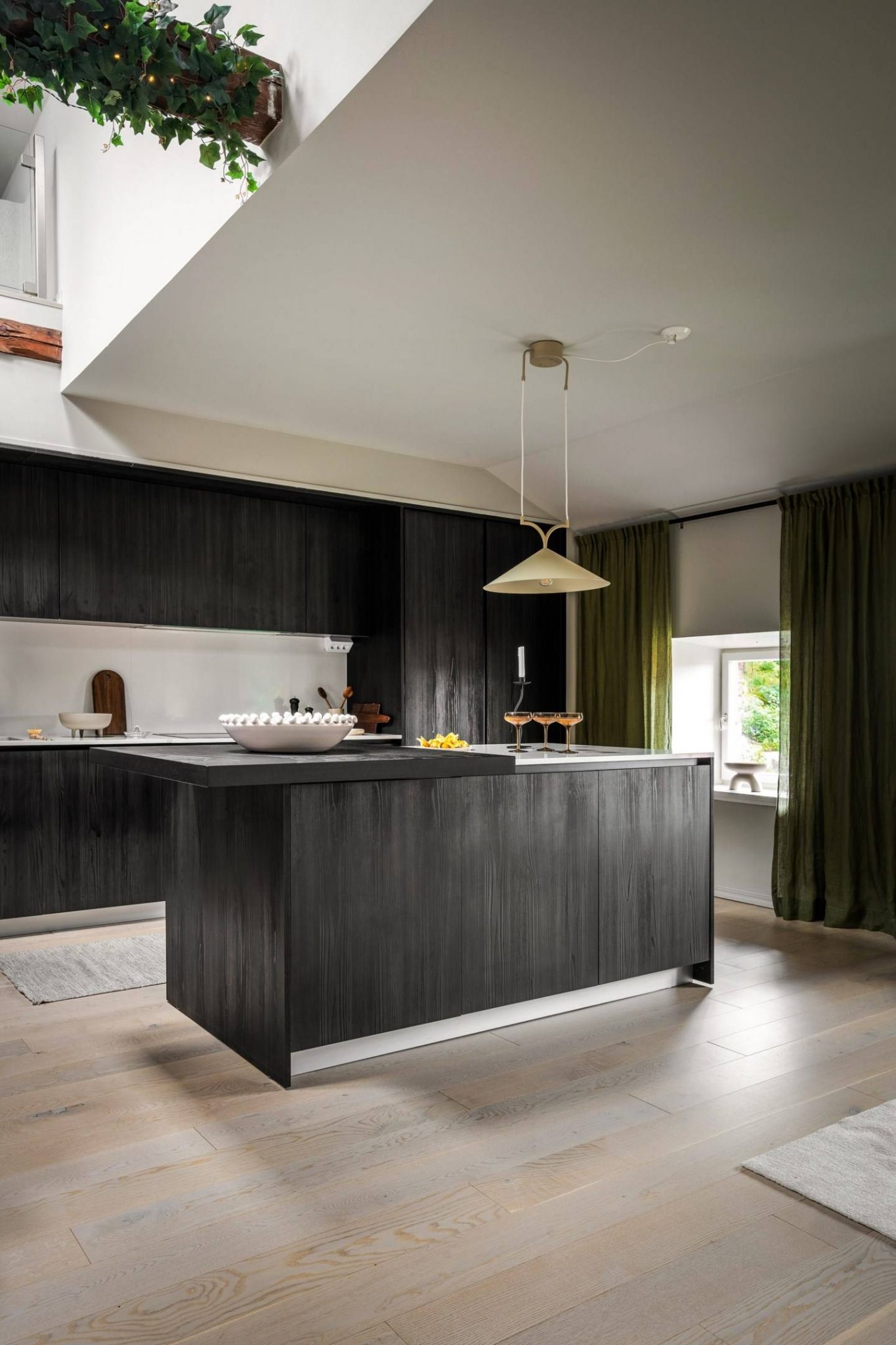 cuisine noire design 