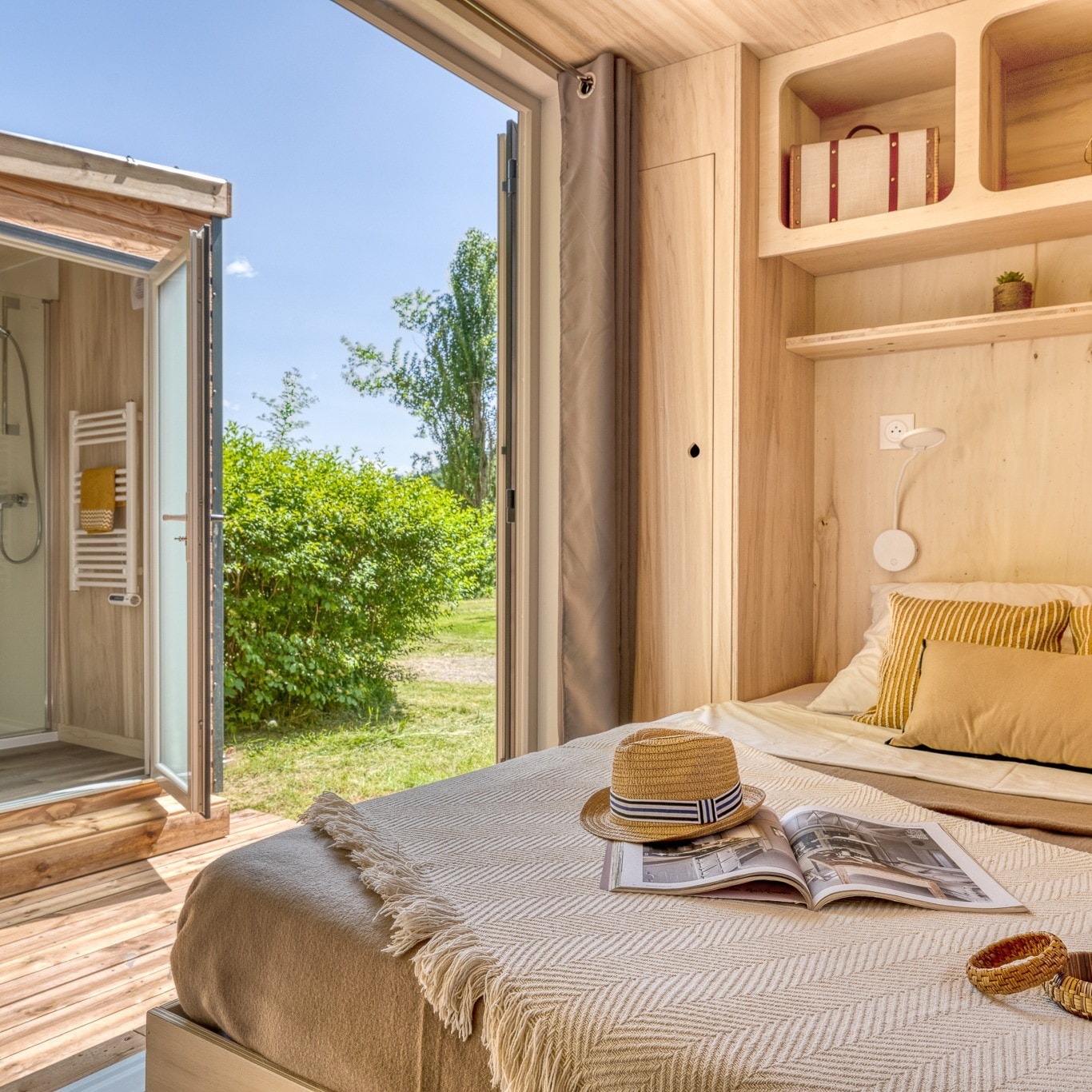 chambre tiny house française 22m2 L’Intrépide de Ideal Tiny