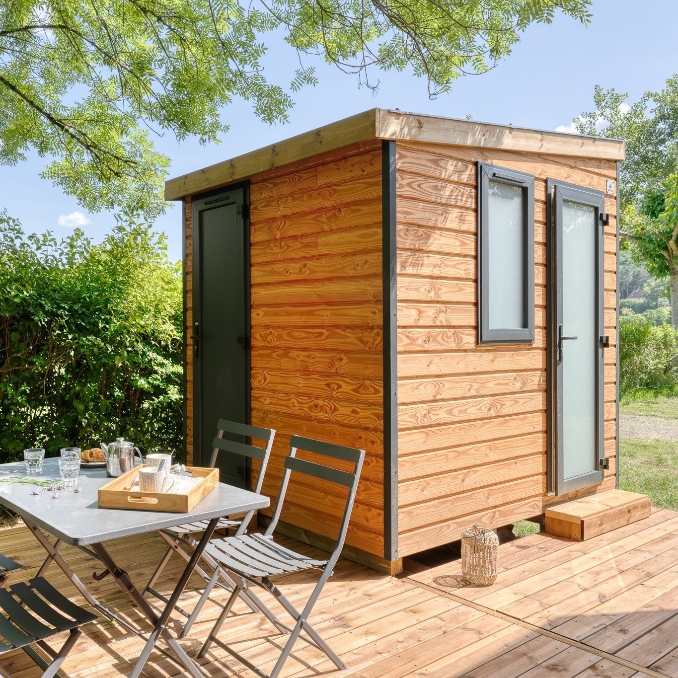 salle de bain séparée mini maison mobile L’Intrépide 