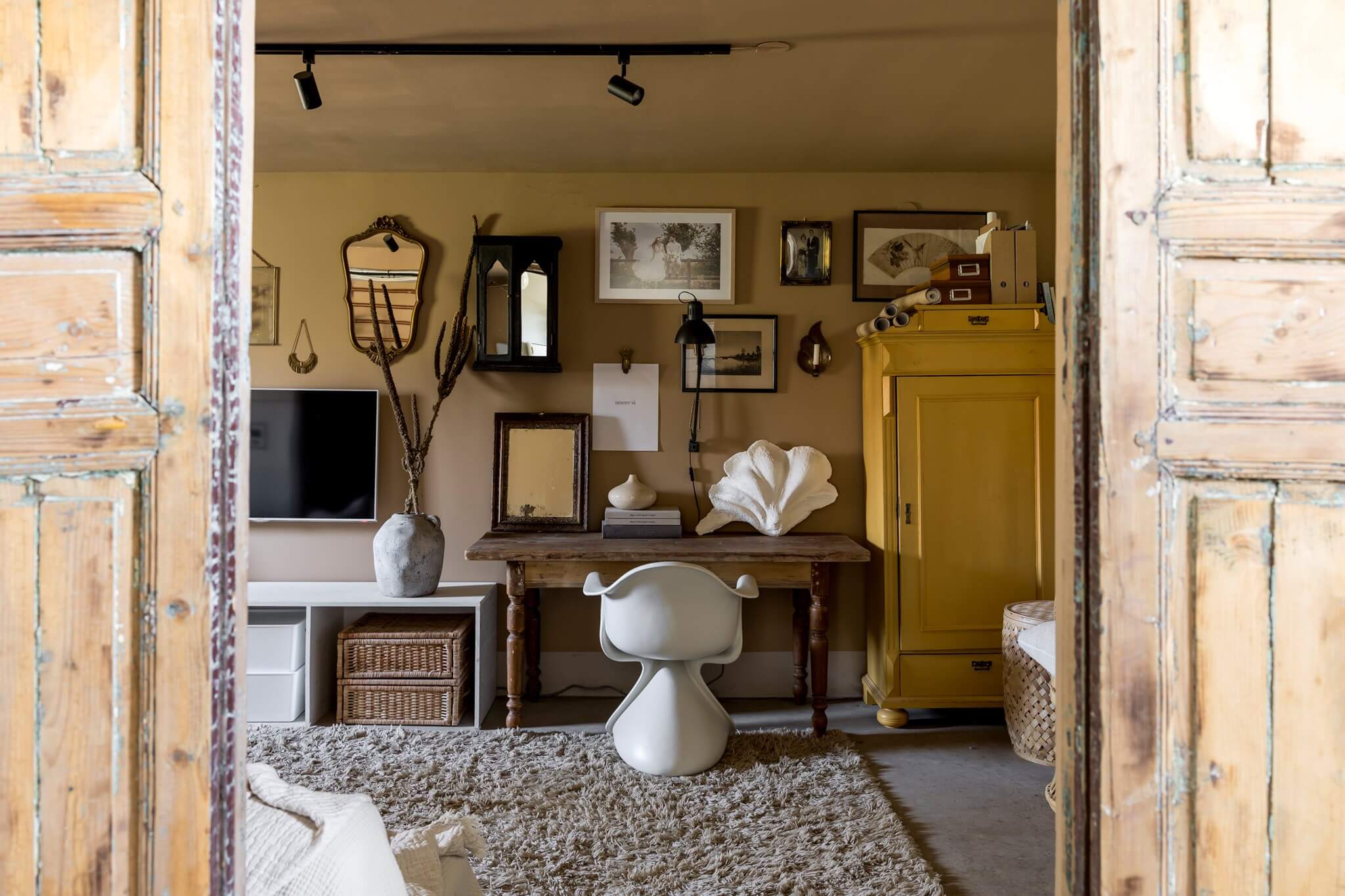 Une maison de plain-pied pleine de charme au cœur des champs