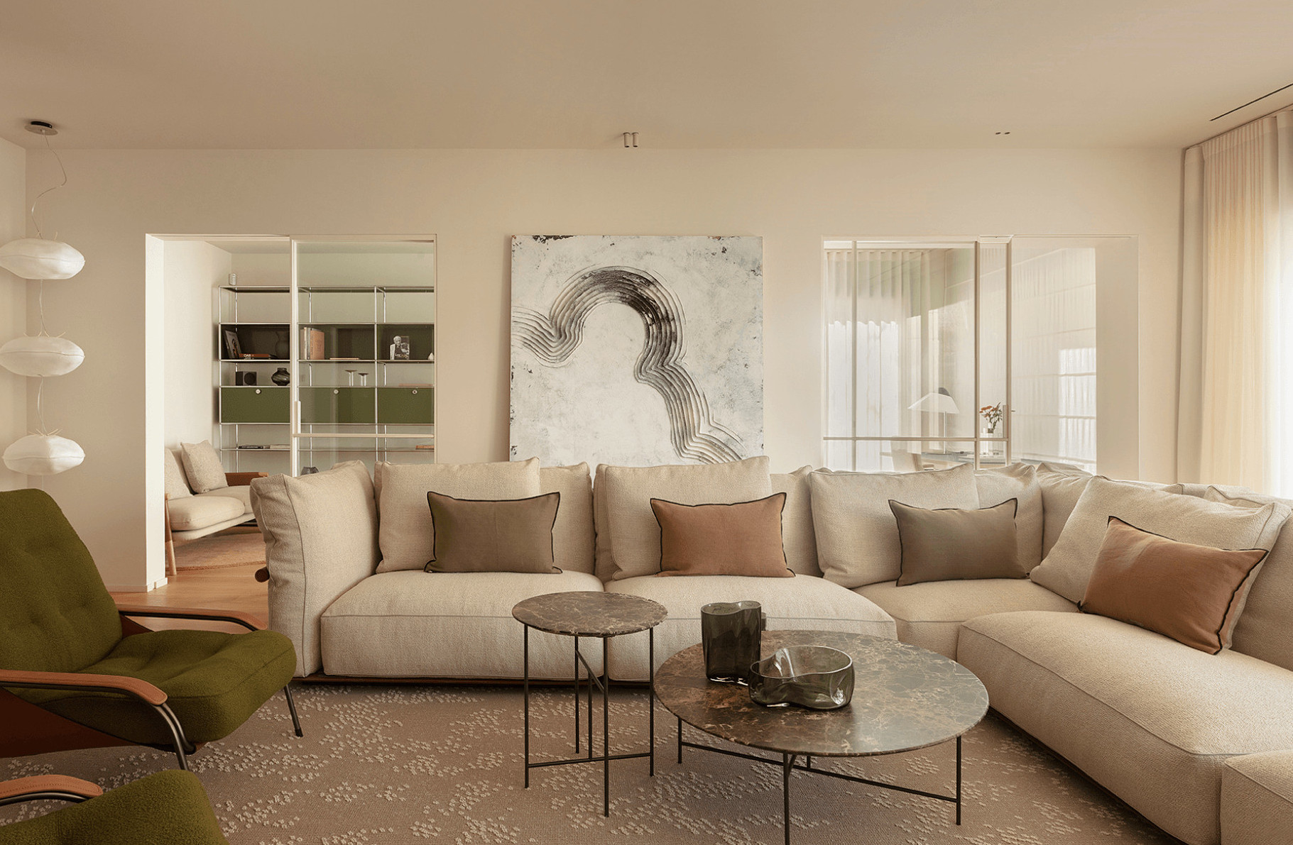 Design intérieur à Barcelone : un appartement fonctionnel et chaleureux