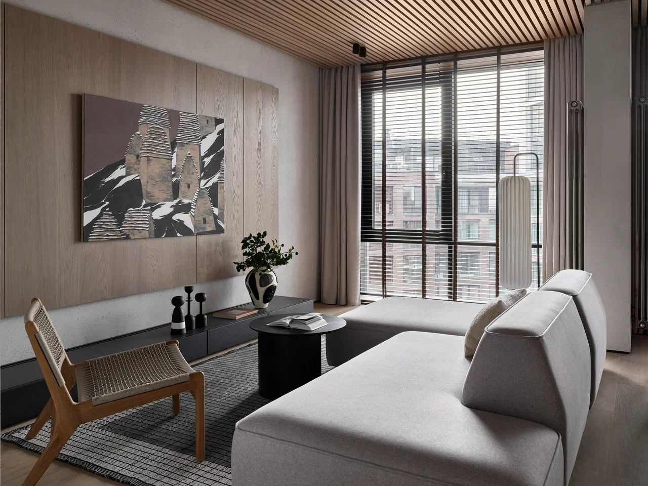 Cet appartement de style Japandi signé PLANKA redéfinit l'art de vivre serein