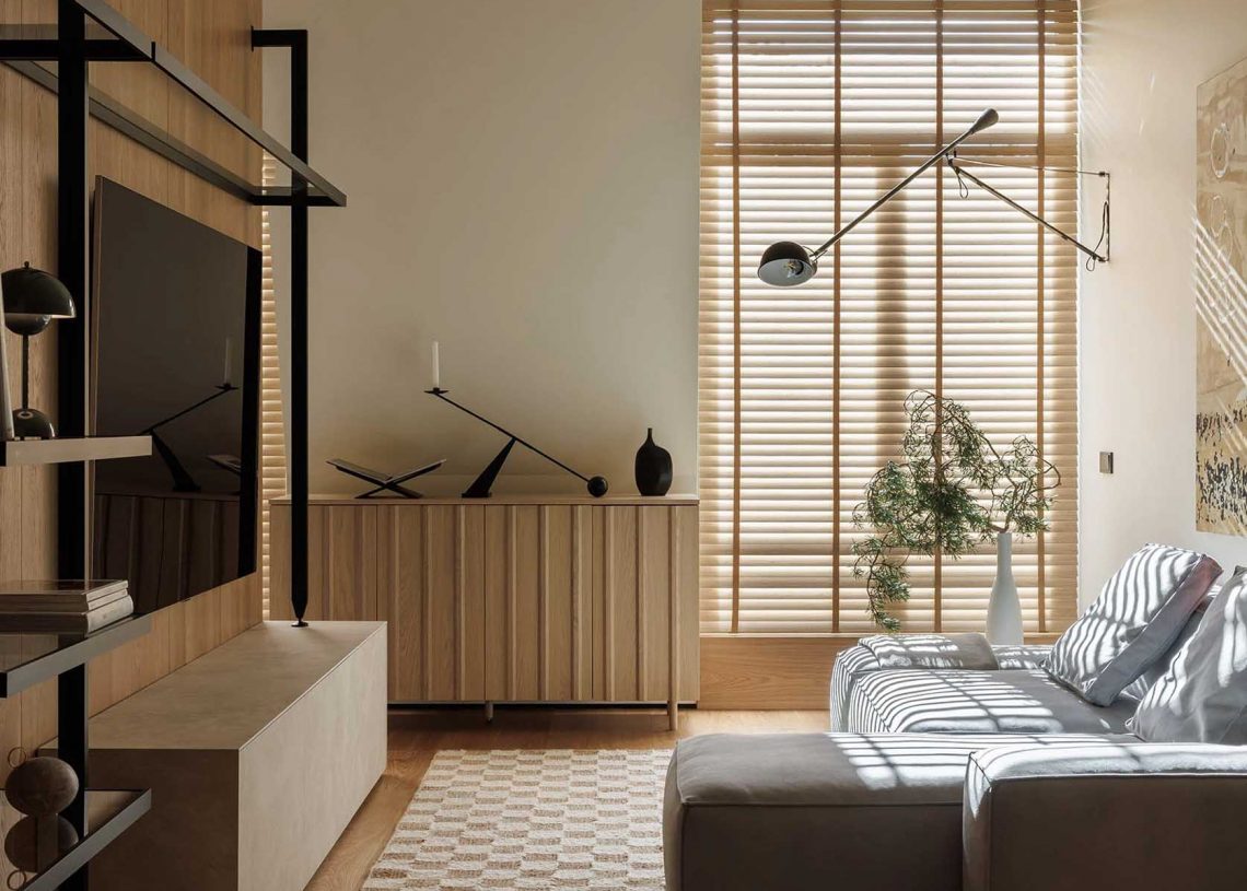 52m2 sous les toits : le petit appartement qui voit grand