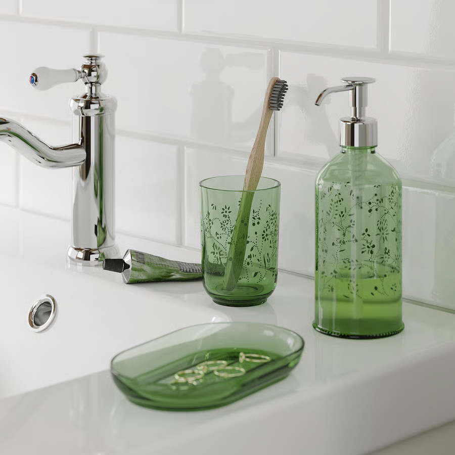 set salle de bain couleur verte nouveautés IKEA printemps 2026