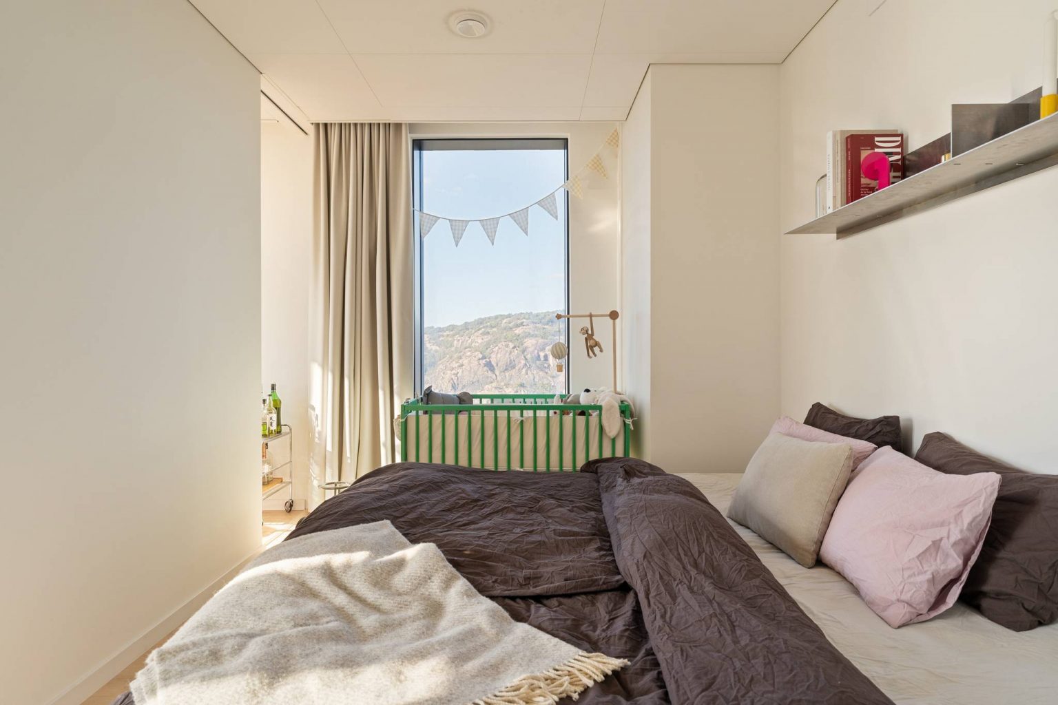 chambre deux-pièces 55m2 tour Karlatornet Göteborg