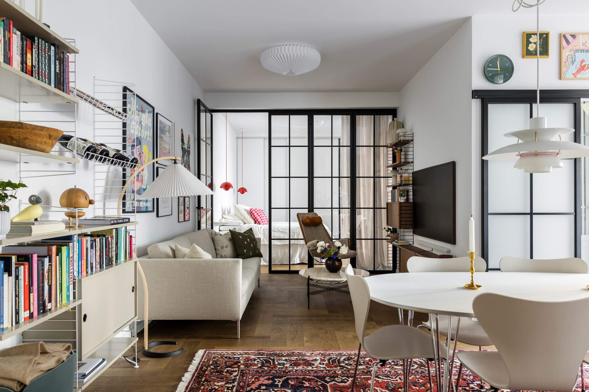 Un trois-pièces de 71m2 à Malmö dans un ancien hôtel 1930