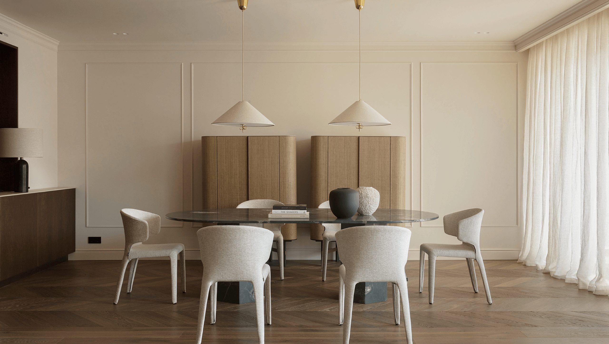salle à manger table en marbre décoration contemporaine beige salle à manger table en marbre décoration contemporaine beige