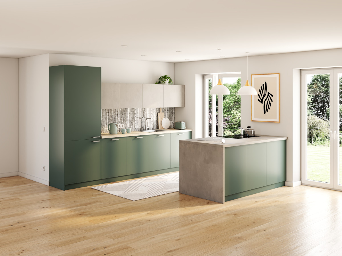 cuisine verte et bois cuisine verte et bois