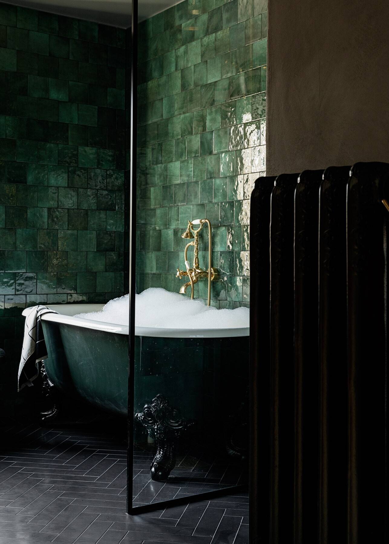 salle de bain décoration vintage maison des années 1920 Suède salle de bain décoration vintage maison des années 1920 Suède