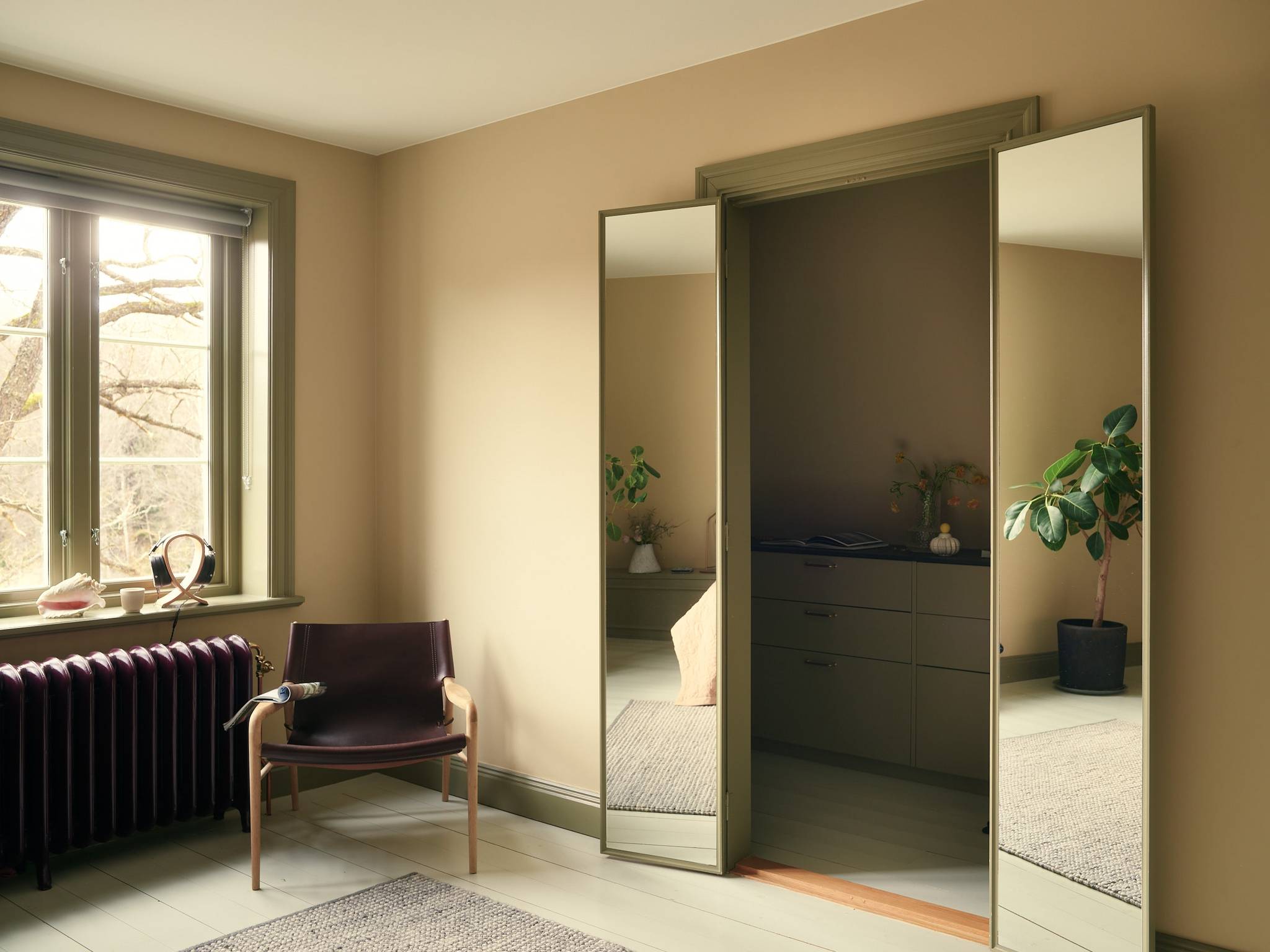 chambre avec salle de bain maison des années 1920 Suède chambre avec salle de bain maison des années 1920 Suède