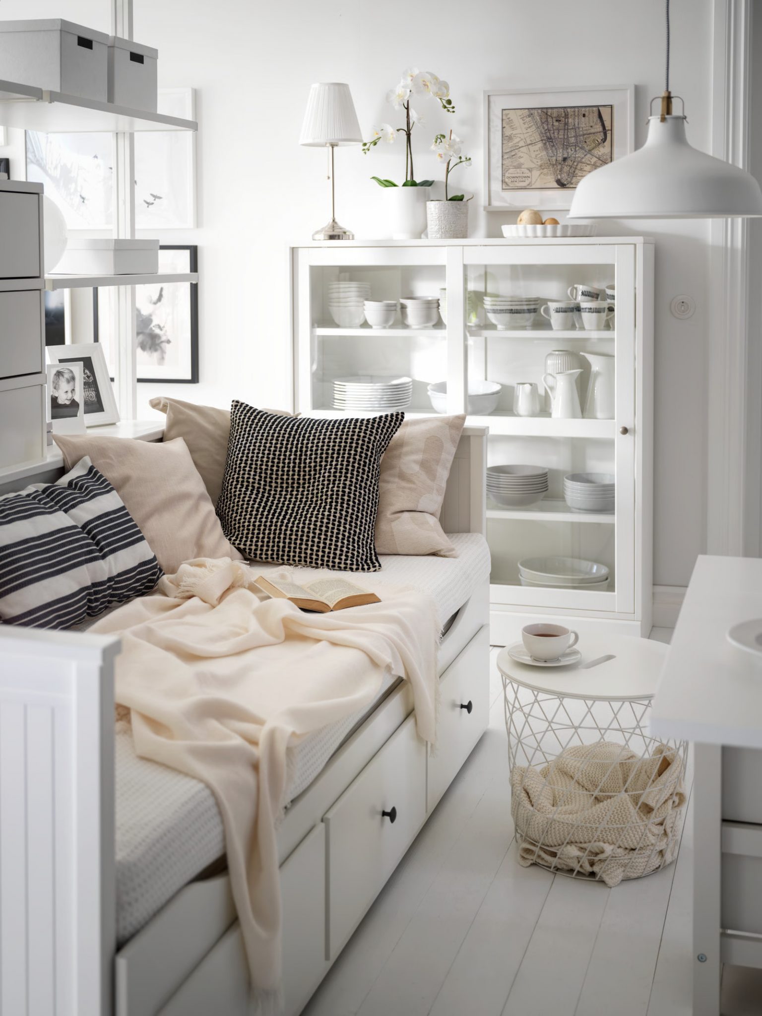 salon décoration blanche IKEA salon décoration blanche IKEA