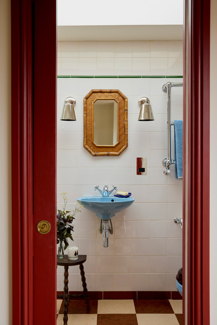 salle de bain vintage maison victorienne agrandie Londres salle de bain vintage maison victorienne agrandie Londres